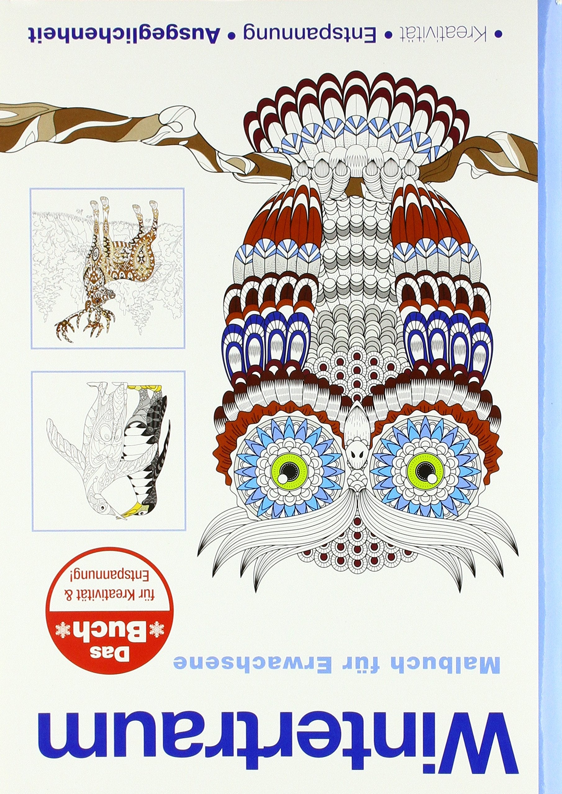 Wintertraum Malbuch für Erwachsene: Kreativität, Entspannung, Ausgeglichenheit Hobbies & Crafts