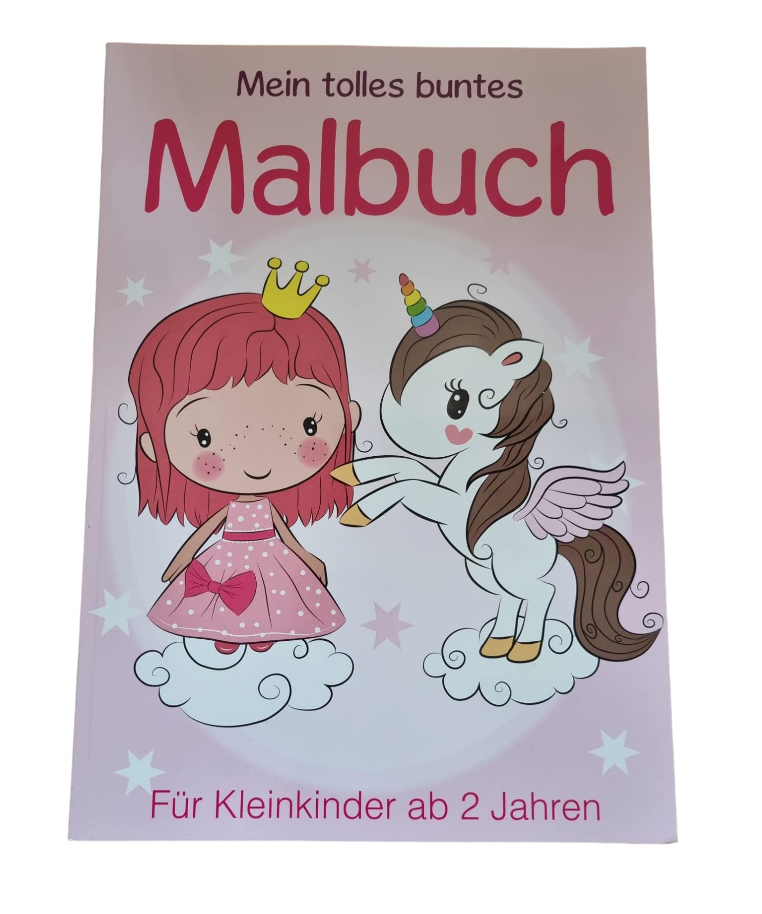 Mein tolles, buntes Malbuch, rosa Classics