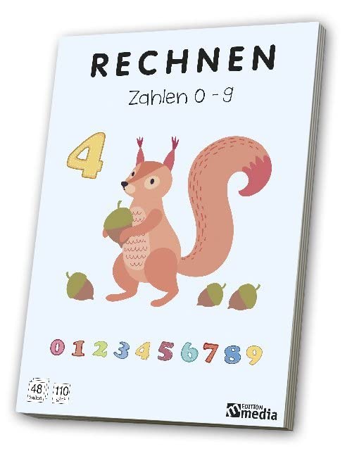 Rechnen - Zahlen 0-9: Schreib- und Rechenheft Study Guides