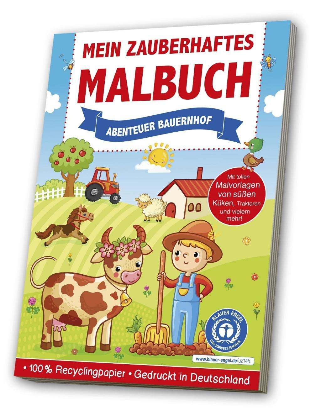 Mein zauberhaftes Malbuch: Abenteuer Bauernhof Non-fiction