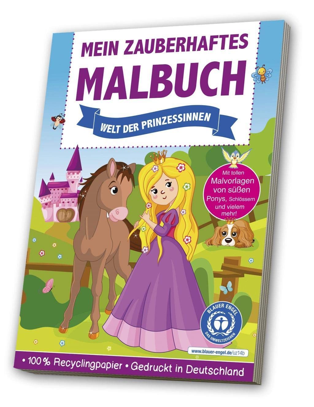 Mein zauberhaftes Malbuch: Welt der Prinzessinnen Tiptoi & Games
