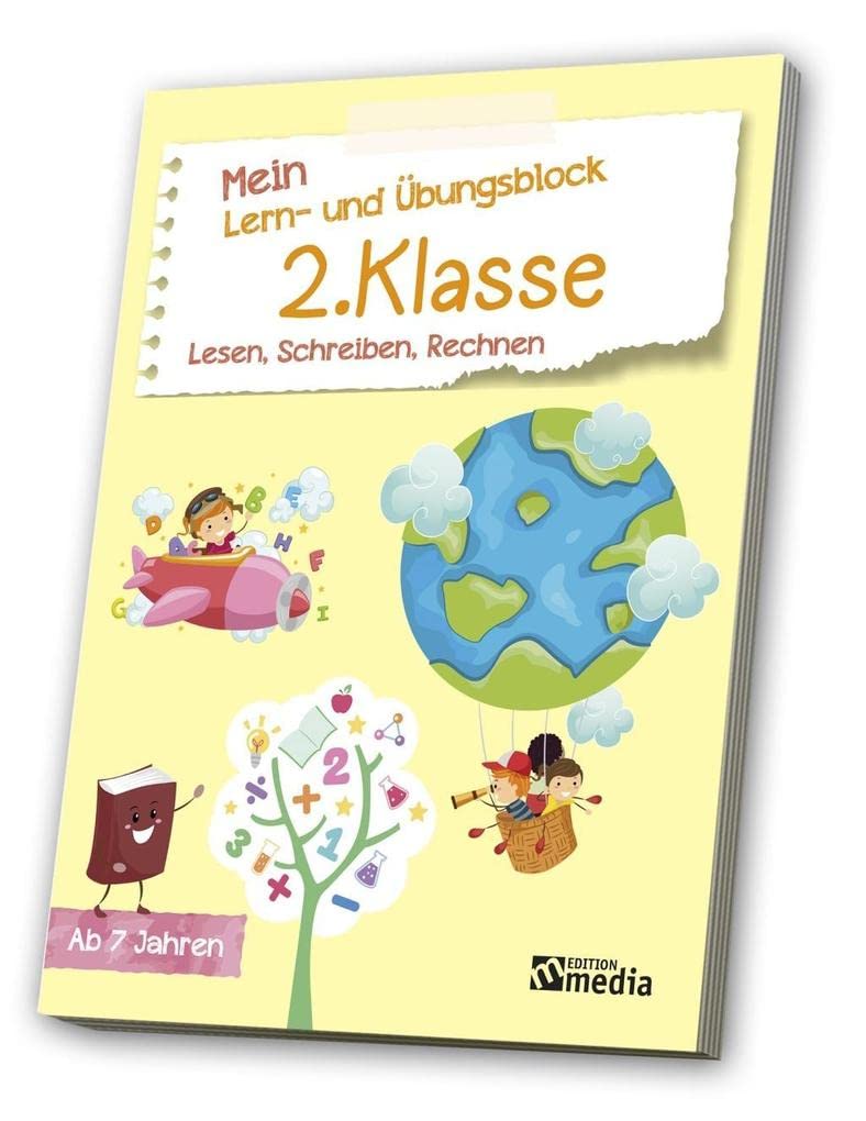 Mein Lern- & Übungsblock<BR>2. Klasse: Lesen, Schreiben, Rechnen Non-fiction