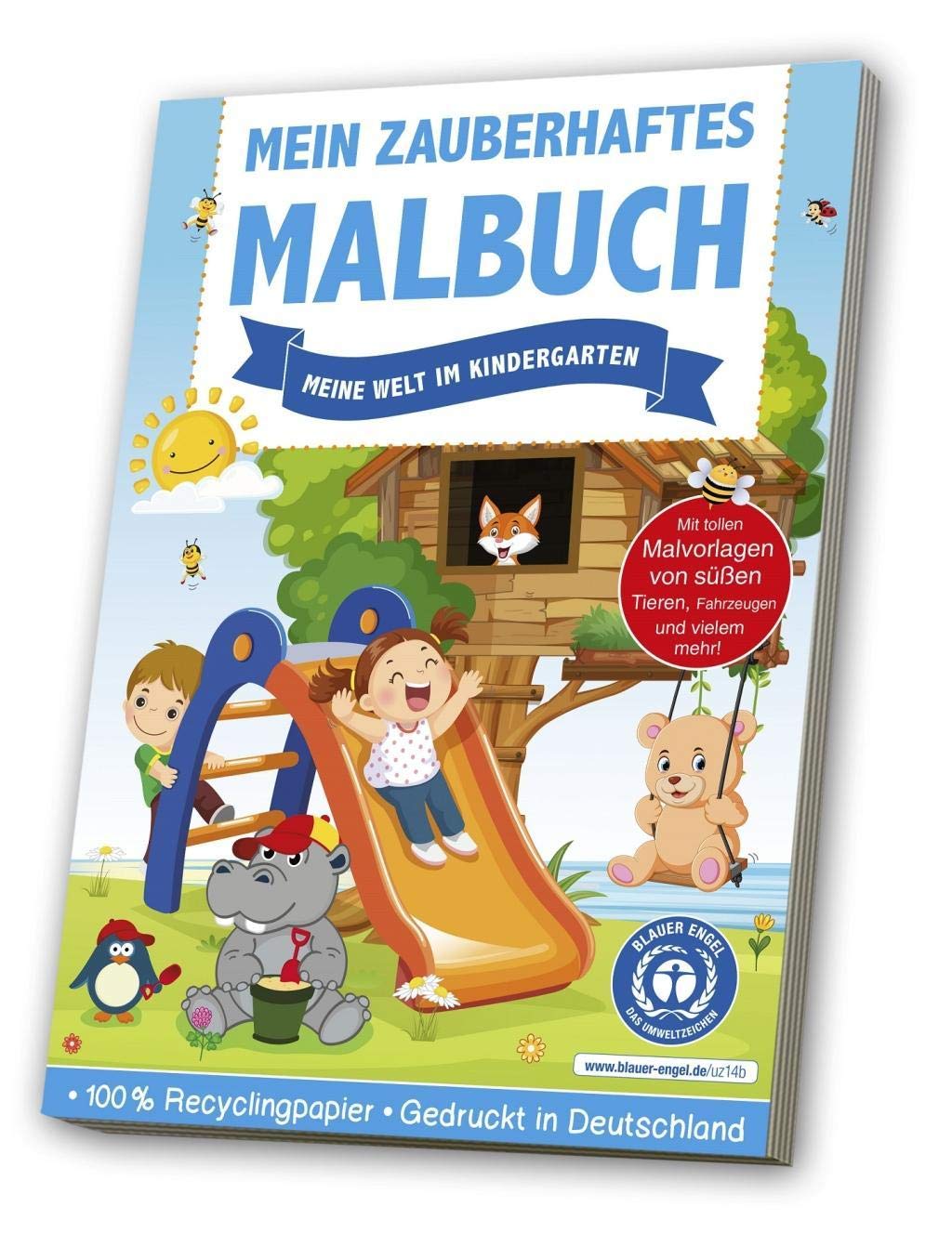 Mein zauberhaftes Malbuch: Meine Welt im Kindergarten Tiptoi & Games