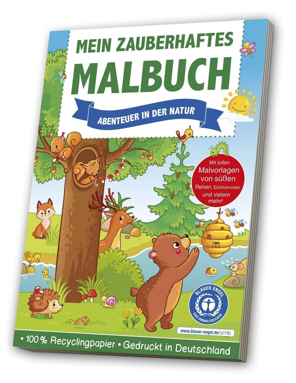 Mein zauberhaftes Malbuch: Abenteuer in der Natur Tiptoi & Games
