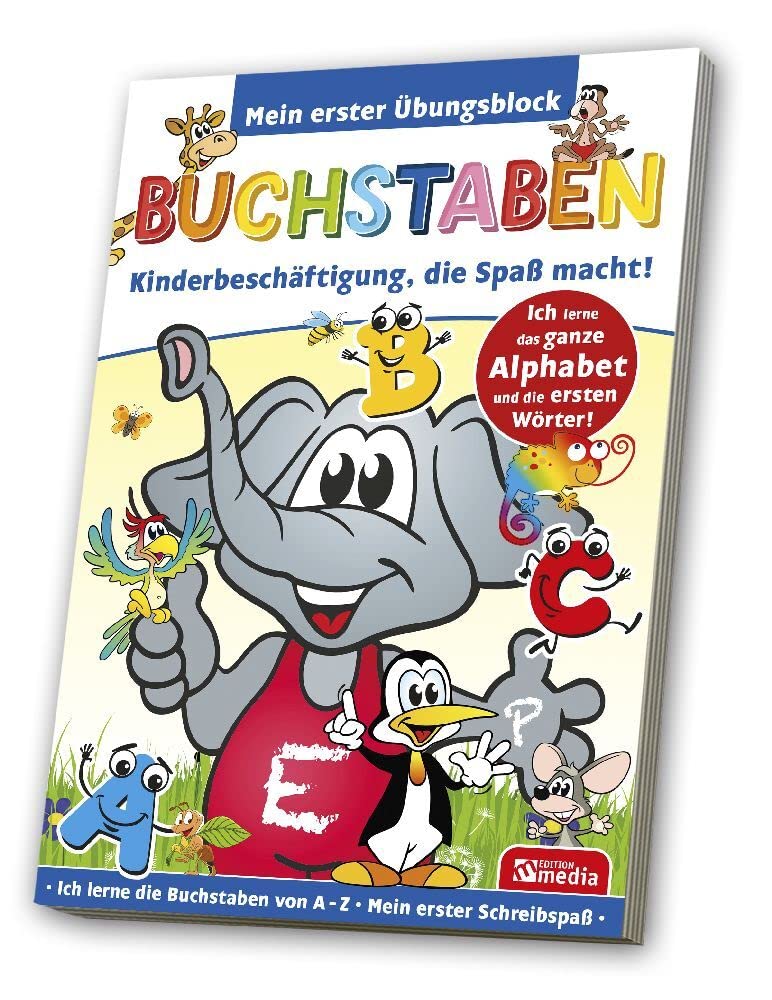 Lern-/ Übungsblock A5 - Buchstaben Non-fiction books for kids