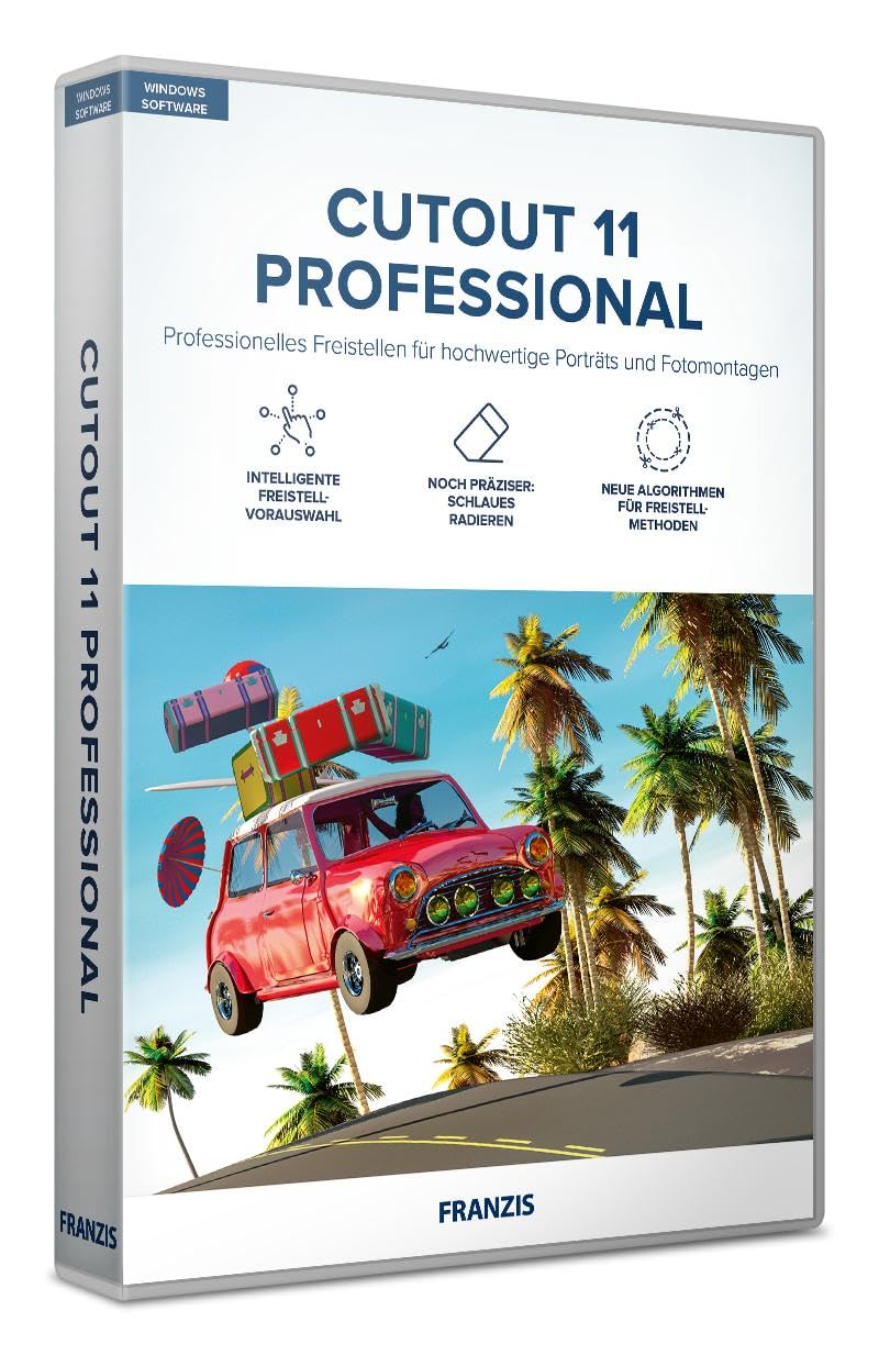 FRANZIS 70810 - CutOut 11 professional (Win) Computer Science