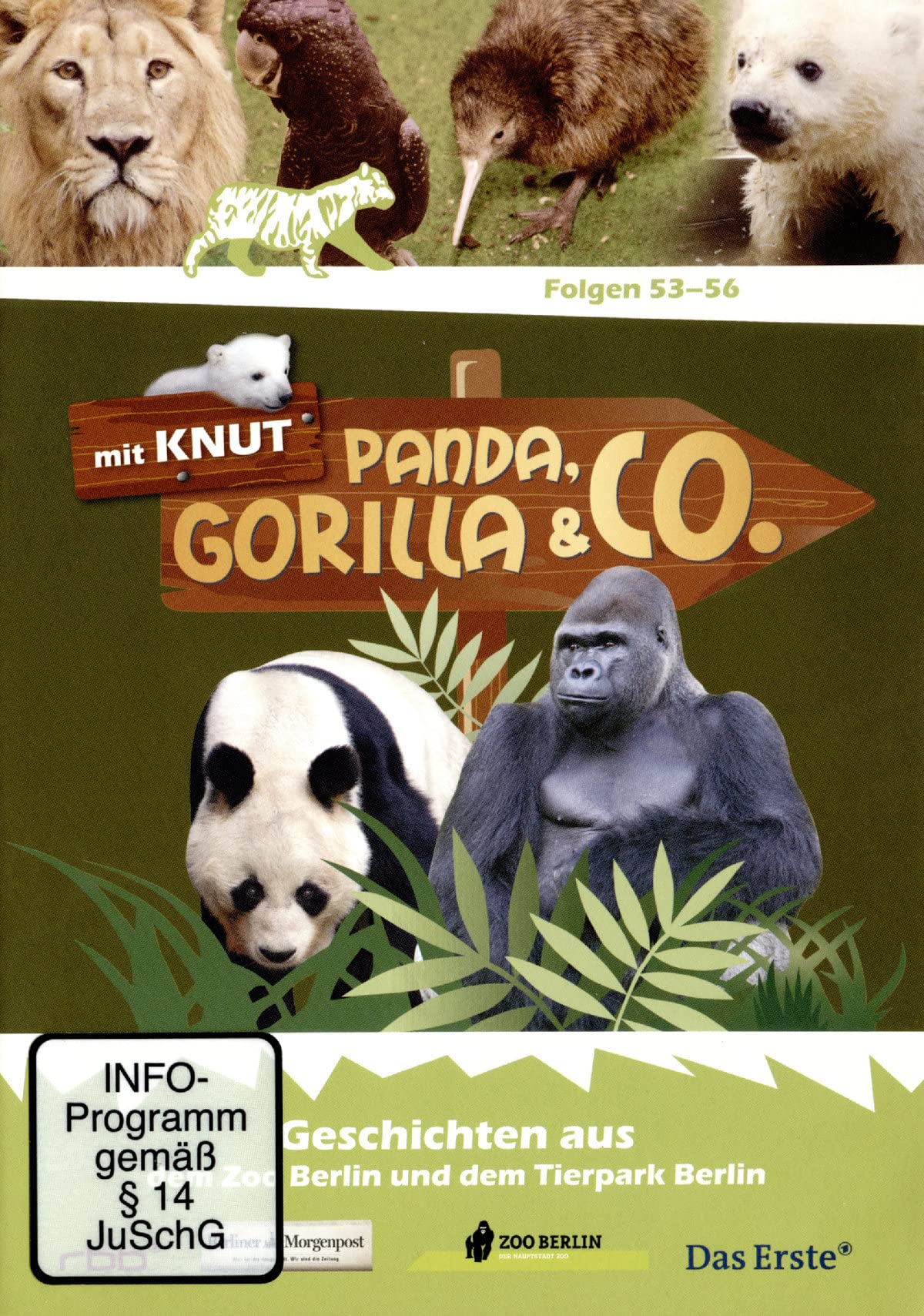 Panda, Gorilla & Co. - Folgen 53-56 Box sets