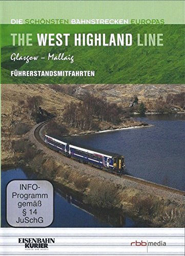 Im Führerstand. The West Highland Line, Schottland: Glasgow - Mallaig, 2 DVD-Video Films