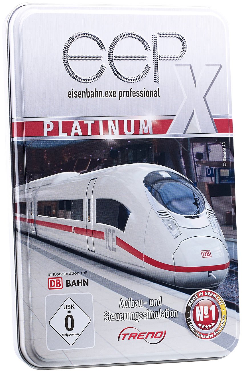 EEP Eisenbahn.exe 10 Platinum inkl. Add-Ons in Metall-Präsentbox PC