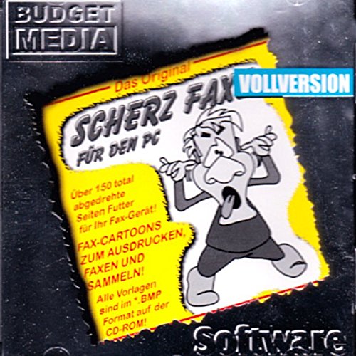 CD-Rom Scherz-Faxe für den PC - Vollversion - Budget MEDIA - 1998 Other software