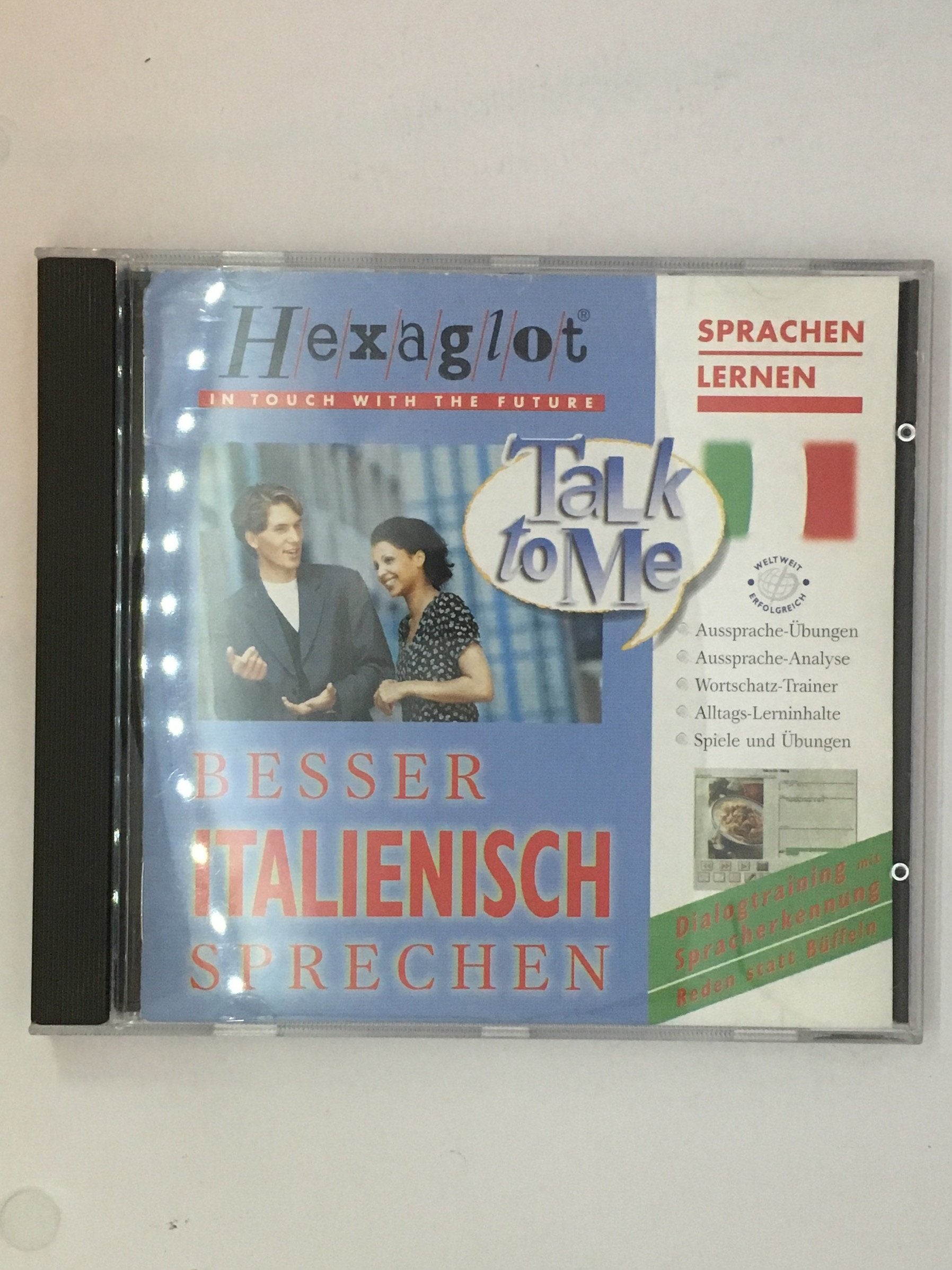 Hexaglot Talk to me, CD-ROMs, Besser Italienisch sprechen, 1 CD-ROM Music