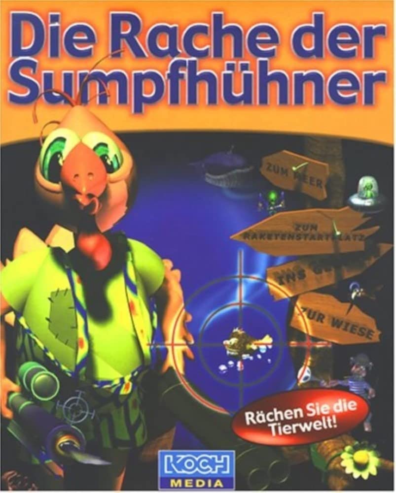 Die Rache der Sumpfhühner. CD-ROM für Windows ab 95. PC