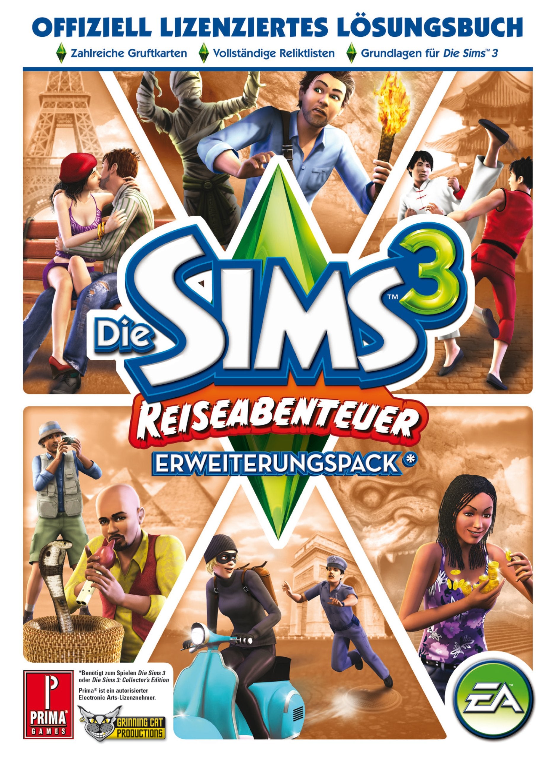 Die Sims 3 Reiseabenteuer Lösungsbuch: Zahlreiche Gruftkarten, Vollständige Reliktlisten, Grundlagen für Die Sims 3 Computer Science