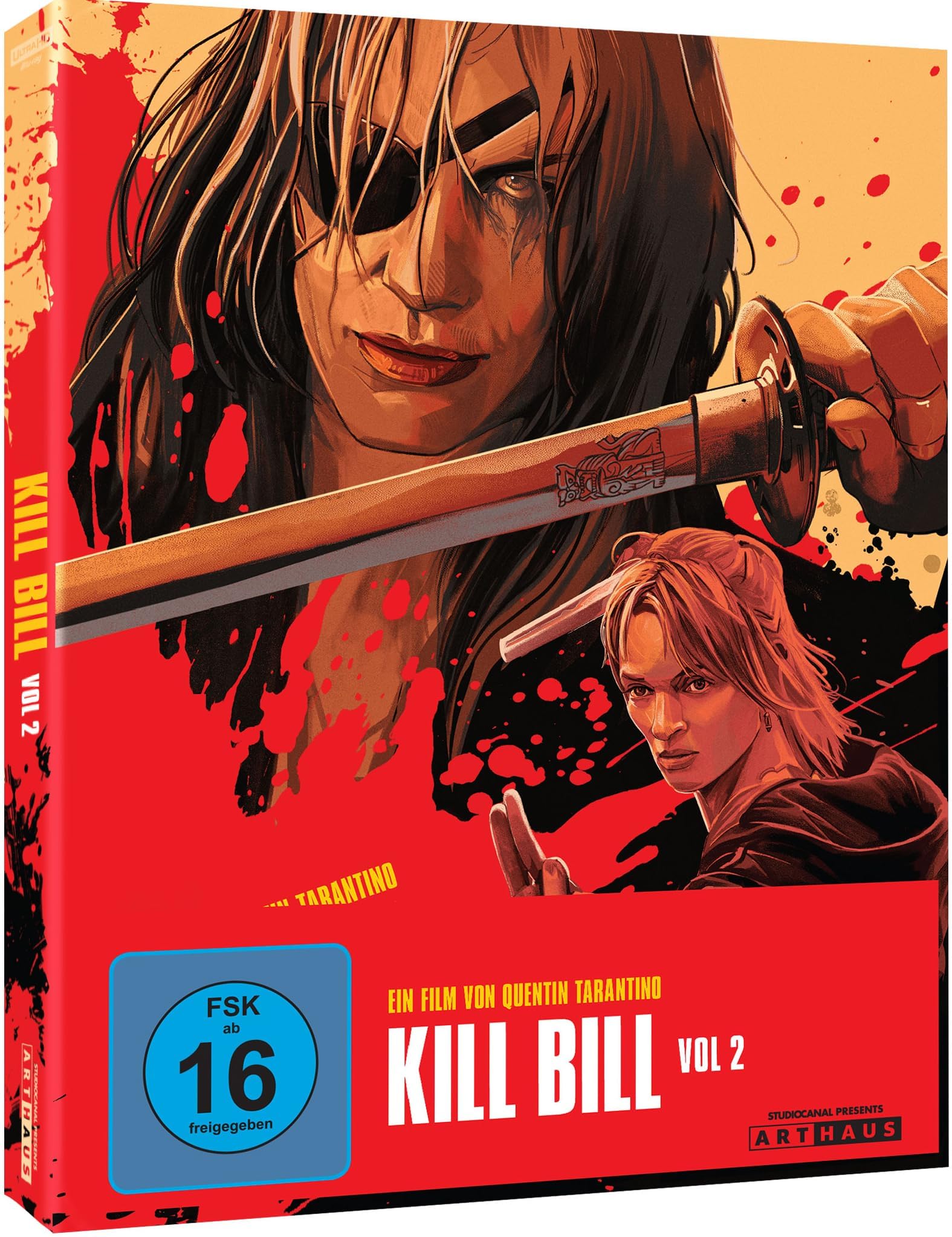 Kill Bill: Volume 2 (Limitiertes Steelbook, 4K-UHD + Blu-ray) Films