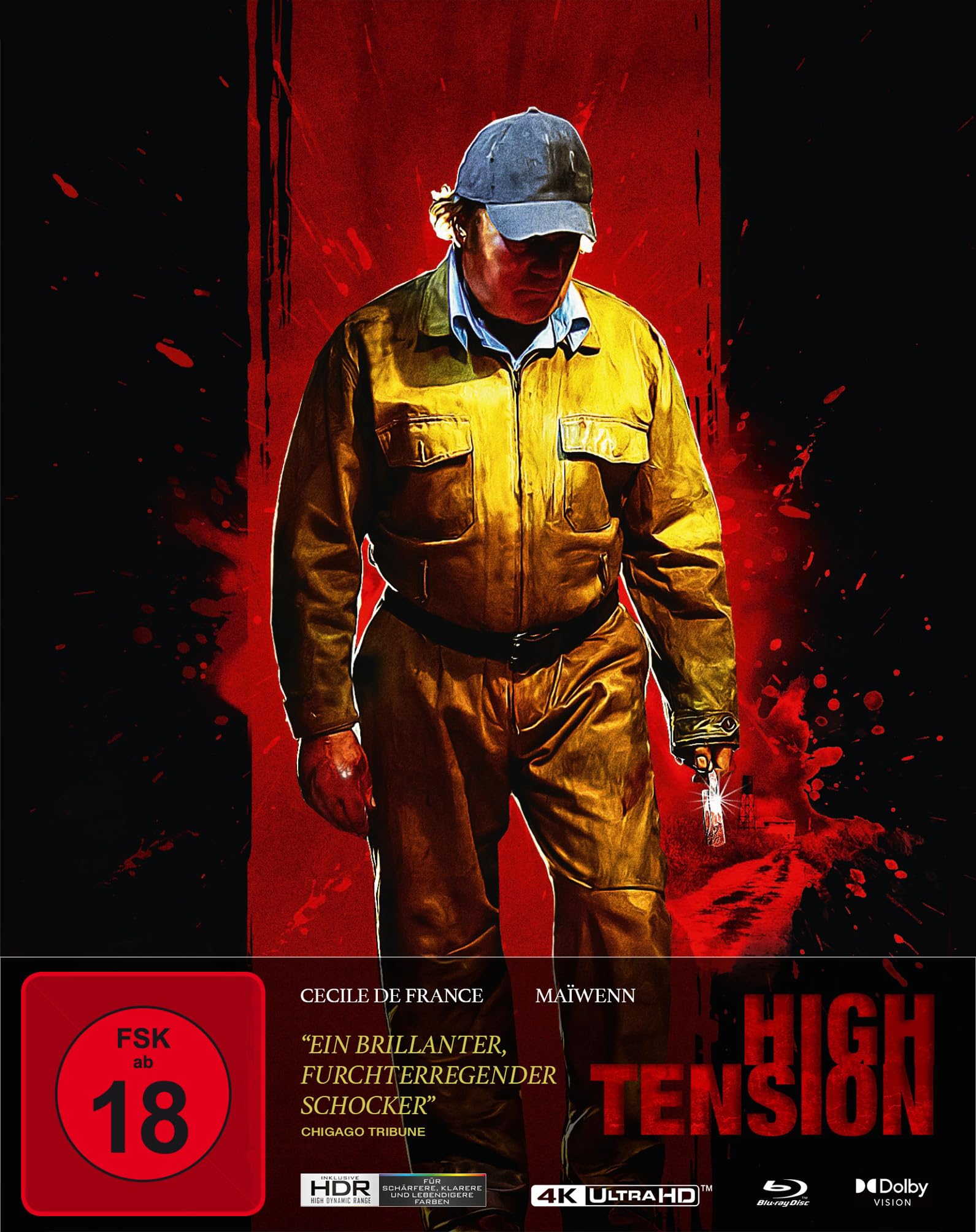 High Tension (Limitiertes Steelbook, 4K-UHD+2 Blu-rays) Films