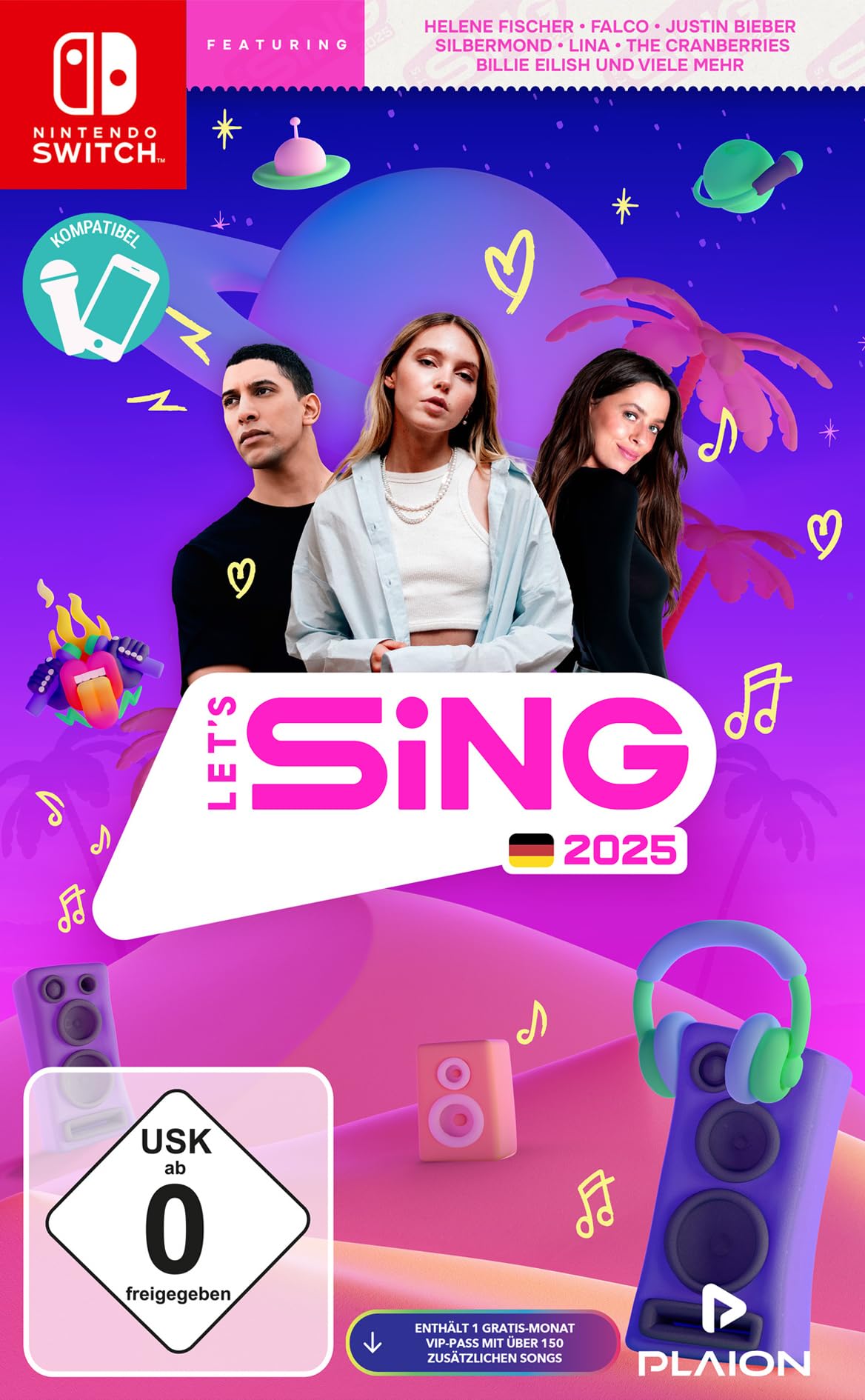 Let's Sing 2025 German Version (Nintendo Switch) Games