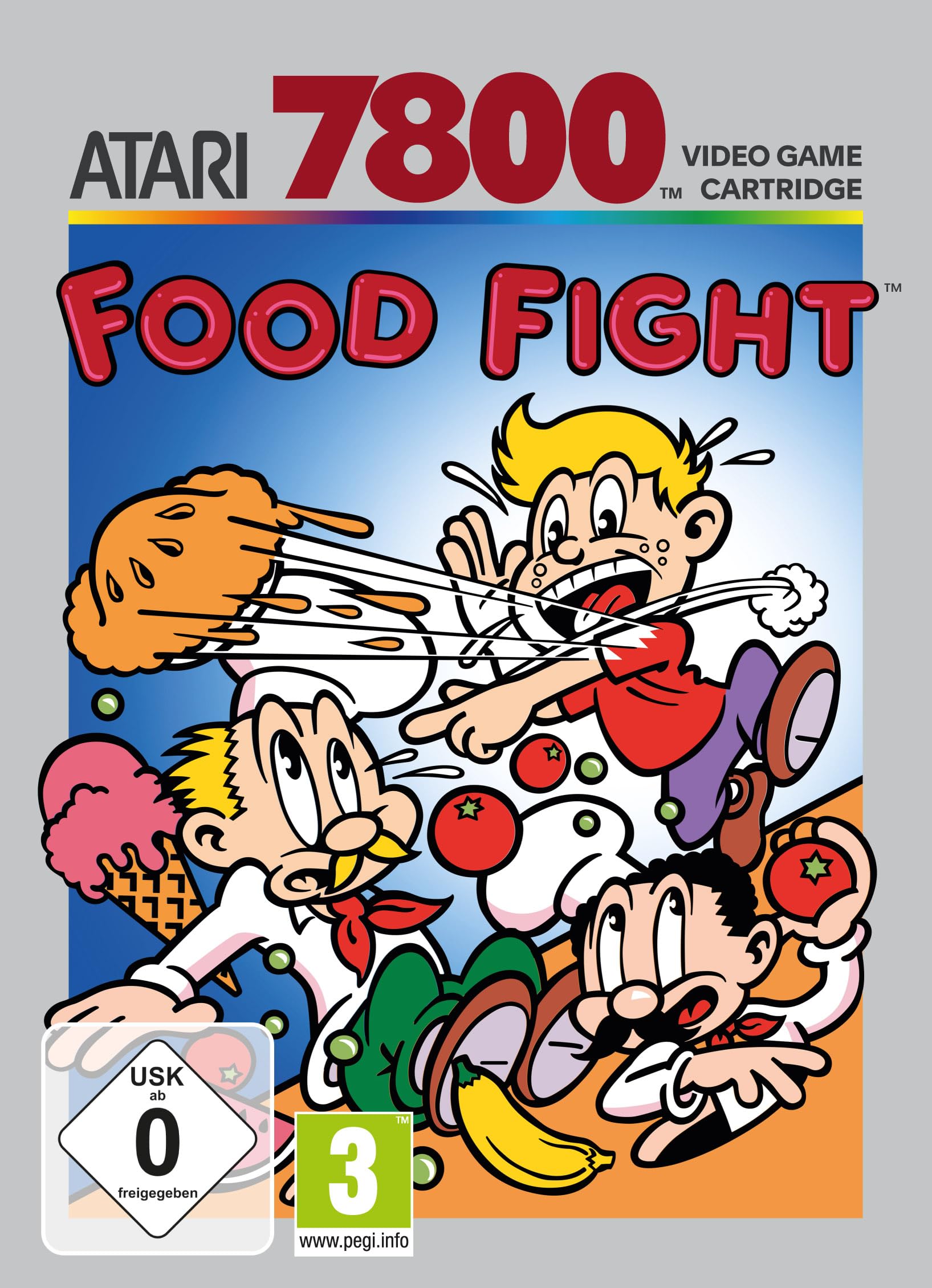 Food Fight (Atari 2600+, 7800 Cartridge) Older Consoles