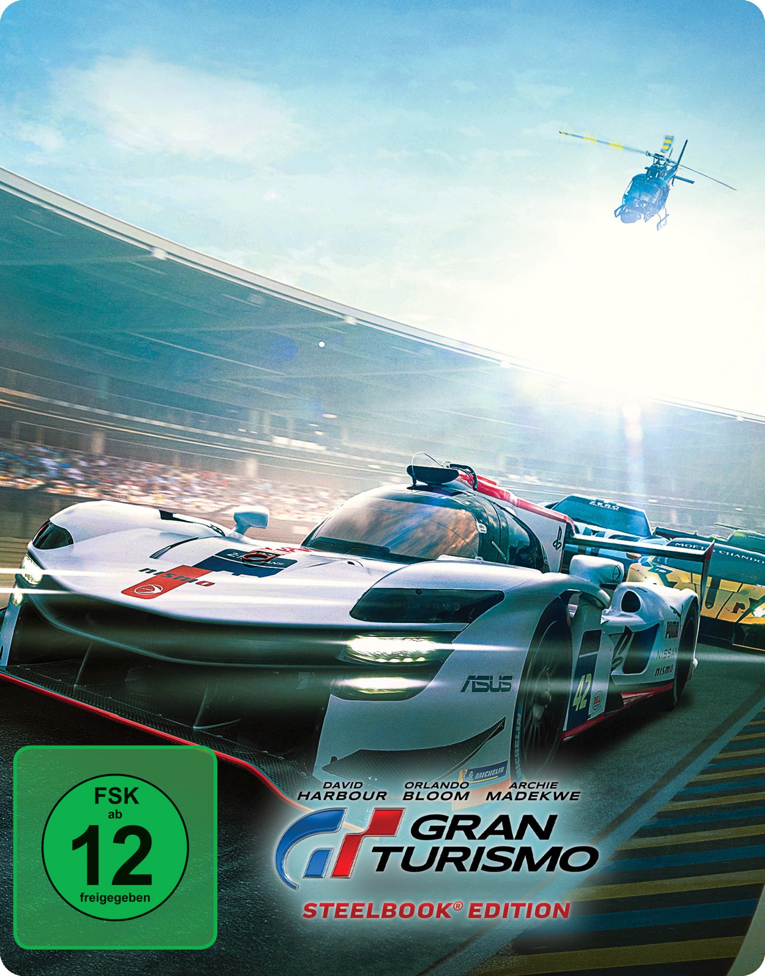 Product Image: Gran Turismo (Steelbook B, 4K-UHD+Blu-ray) (exkl. Amazon)