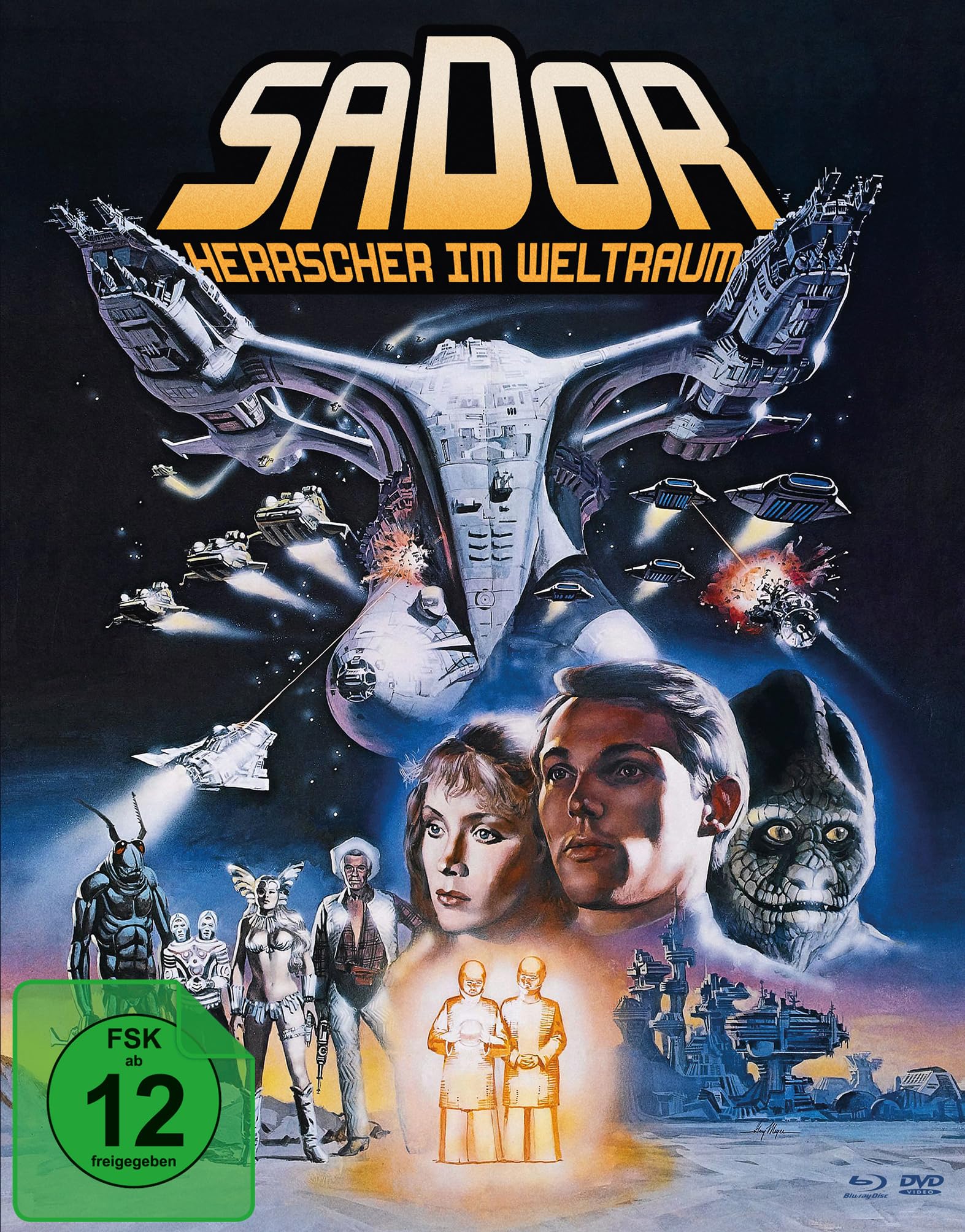 Sador - Herrscher im Weltraum (Mediabook B, Blu-ray+DVD) Films