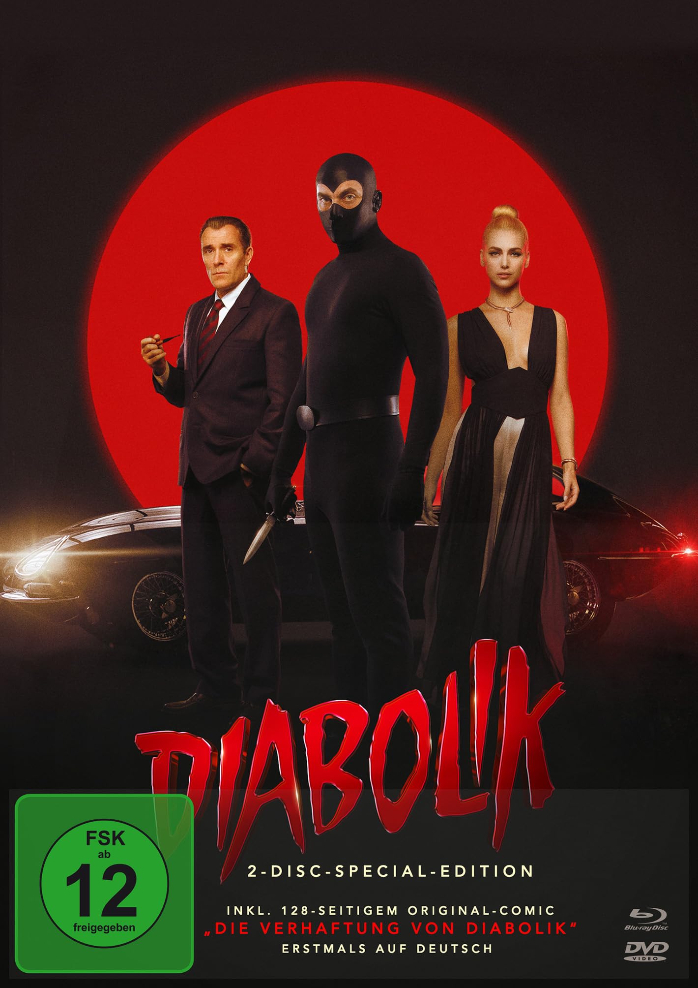Diabolik - Special Edition mit Comic (Blu-ray+DVD) Films
