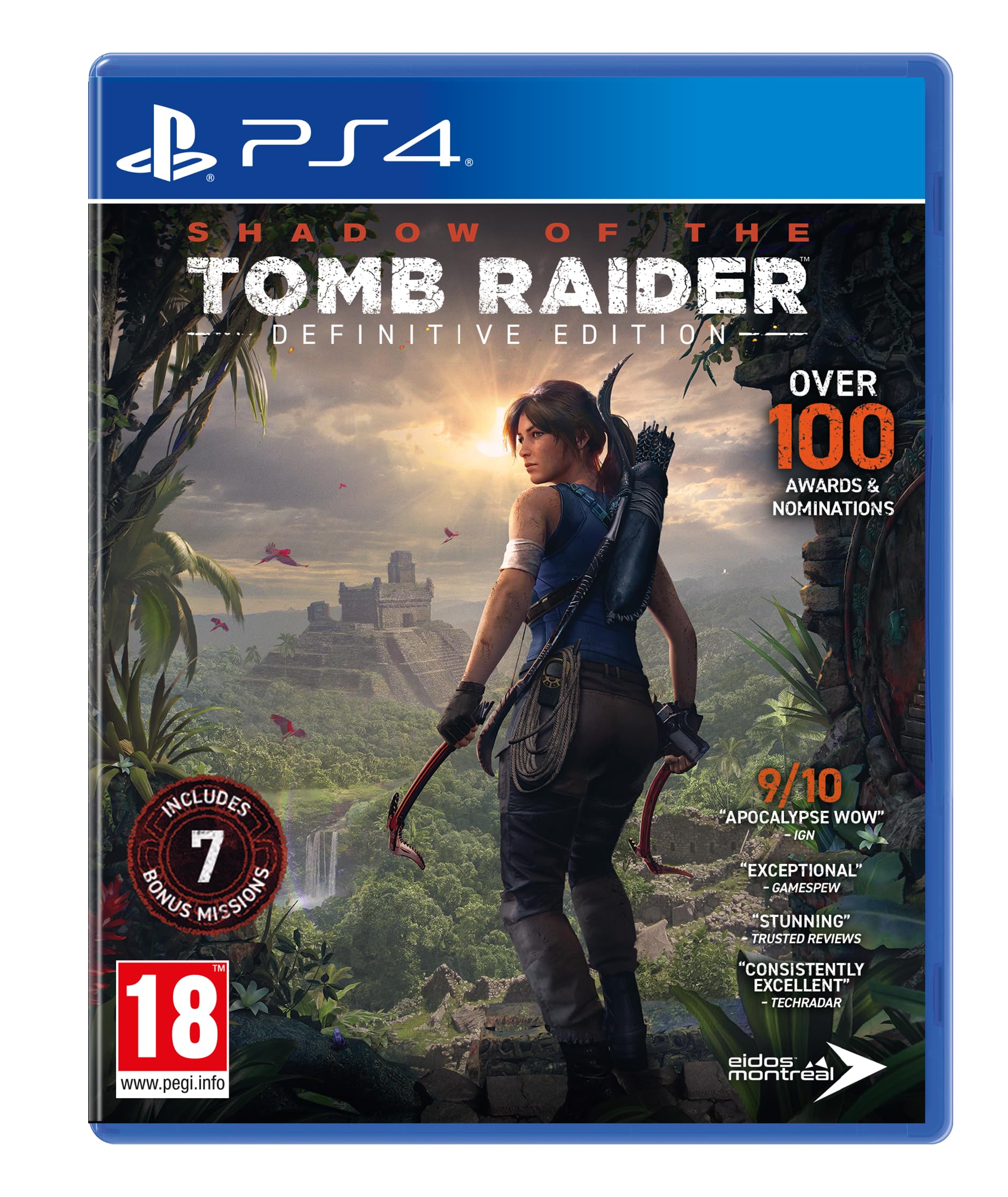 Shadow of the Tomb Raider - Definitive Edition (English/French Box) /PS4 game