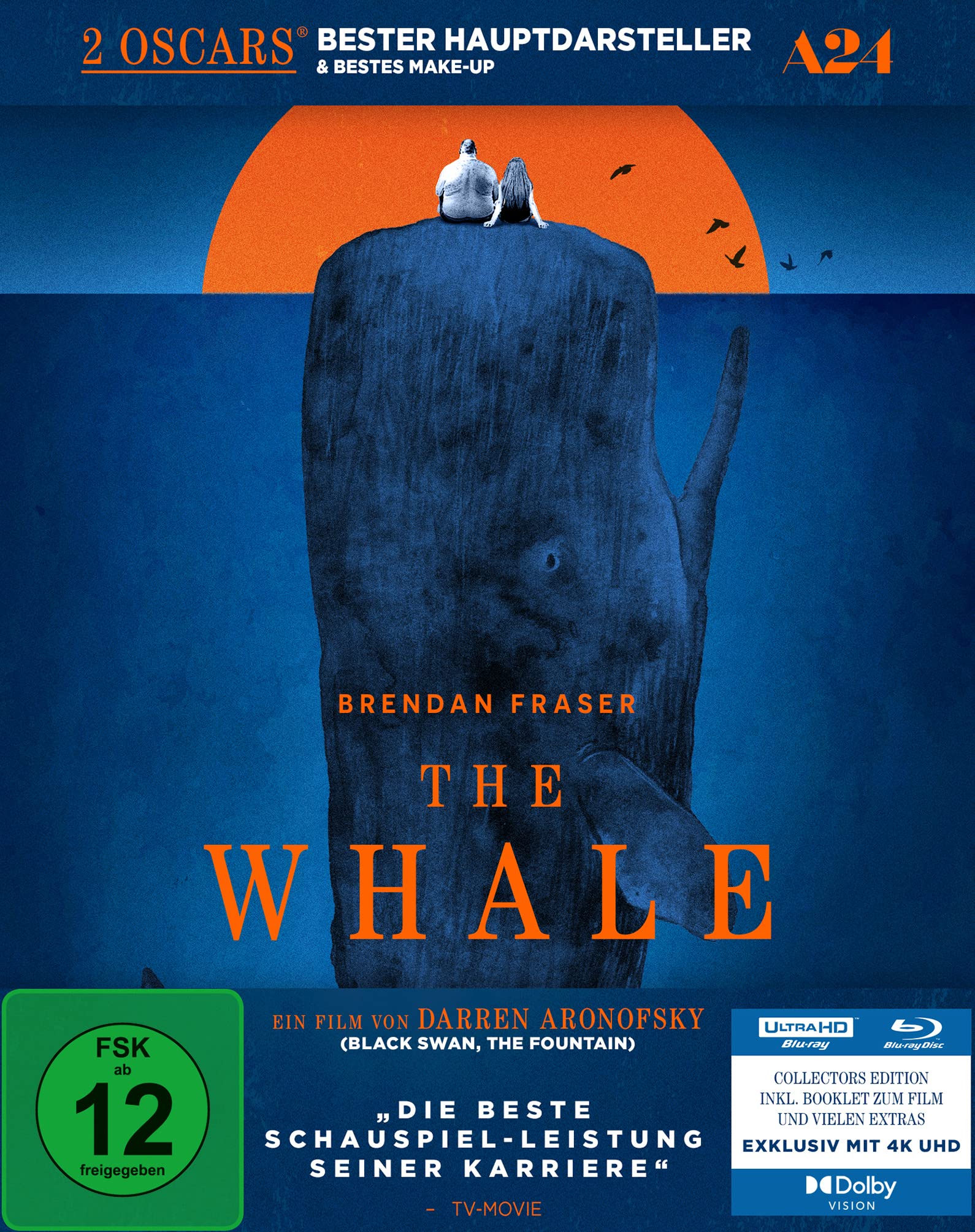 The Whale (Mediabook B, 4K-UHD+Blu-ray) (exkl. Amazon) Films