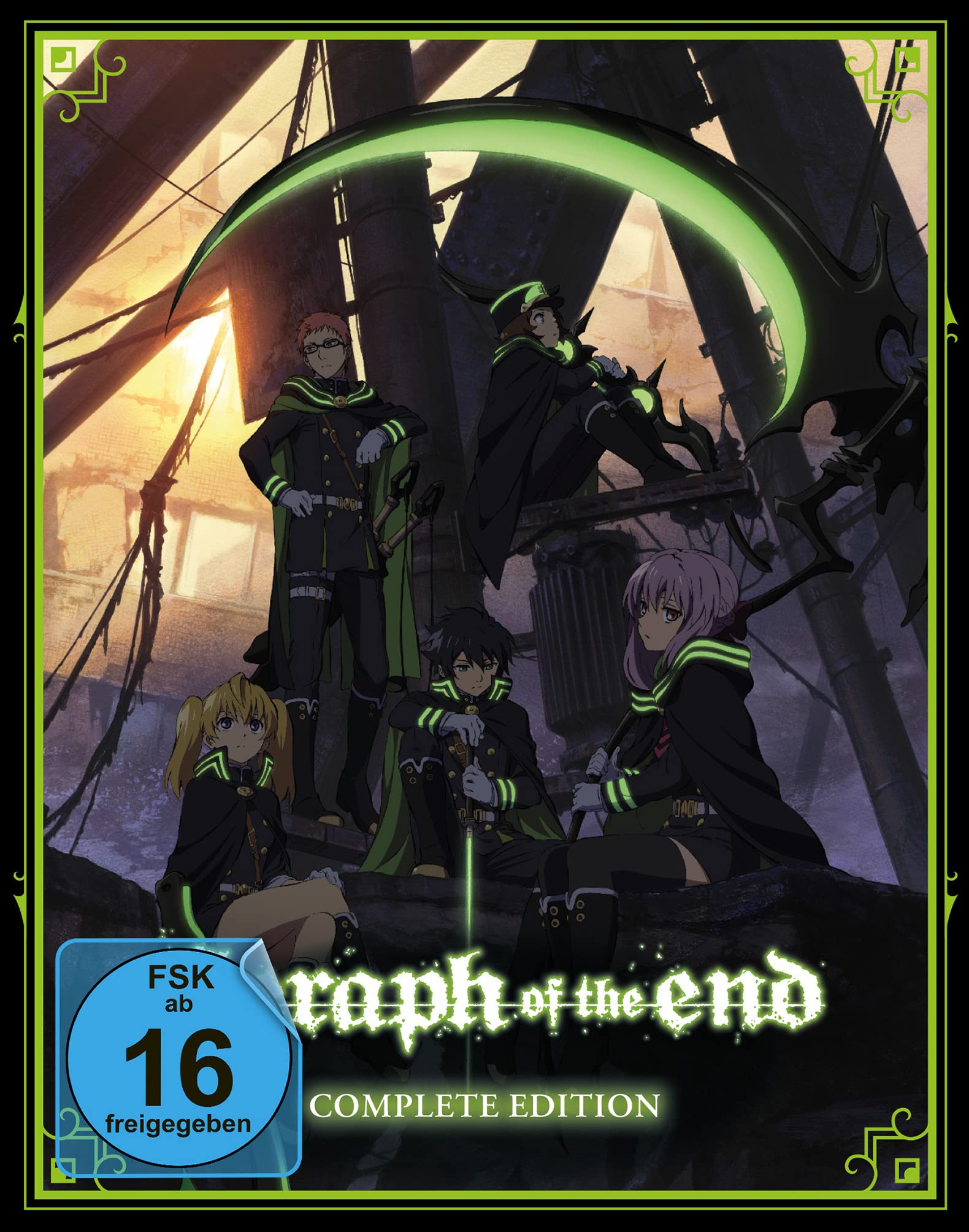 Seraph of the End: Die komplette Serie (Ep. 1-24) (4 Blu-rays) dvd