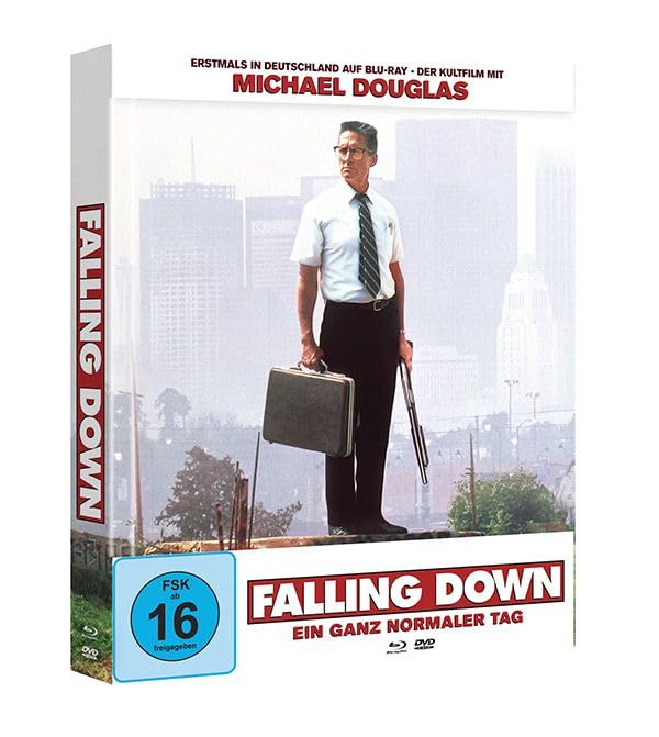 Falling Down - Ein ganz normaler Tag - Limited Mediabook A Original (Deutsche Blu-ray-Premiere des Kultfilm / Meisterwerk) (DVD + Blu-ray) Movies