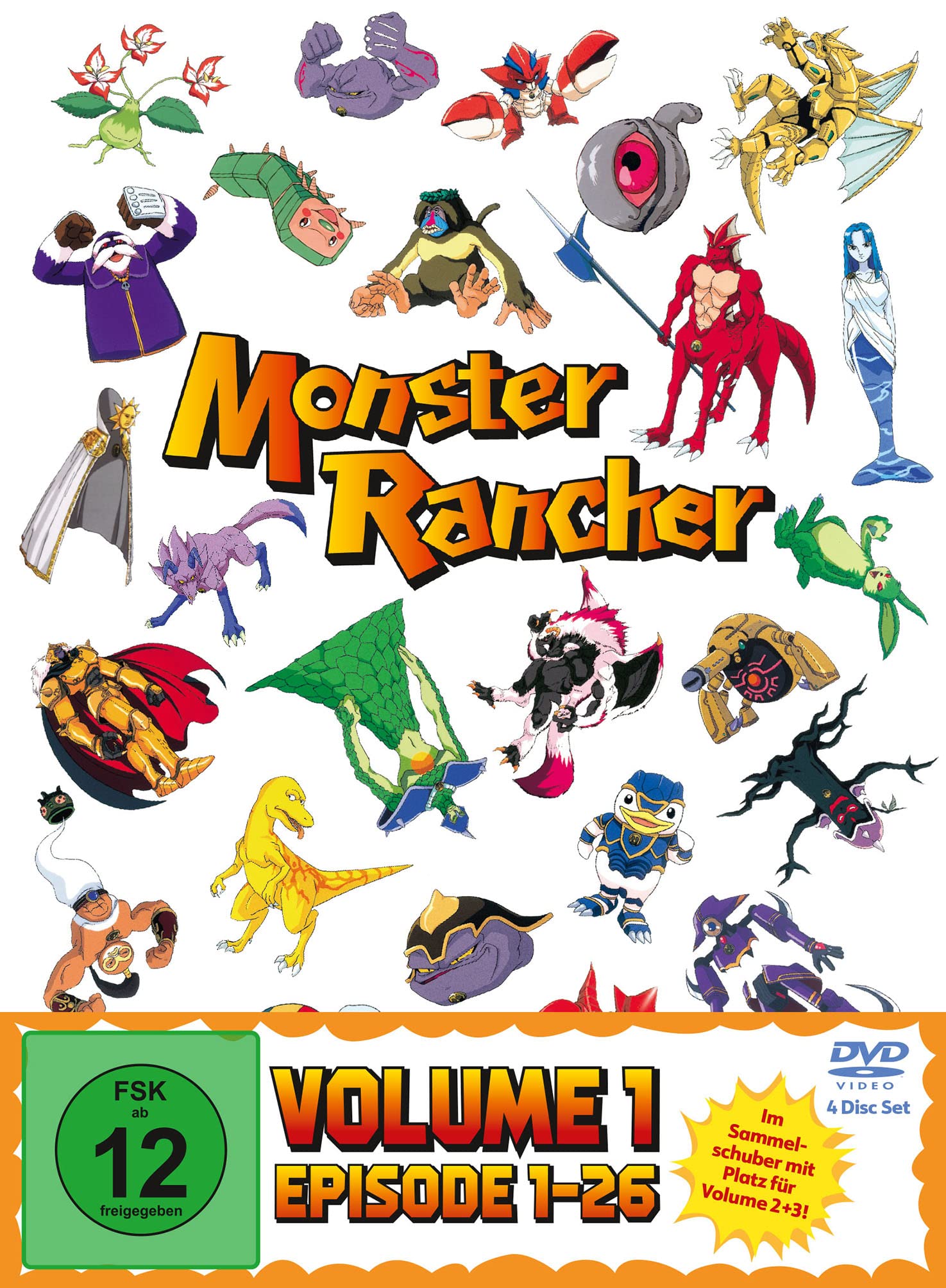 Monster Rancher Vol. 1 (Ep. 1-26) in Collector's Slipcase (4 DVDs) dvd