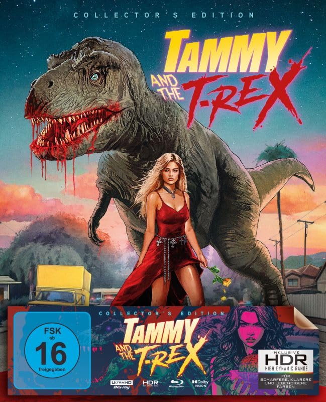 Tammy and the T-Rex - 4K UHD Special Edition + 3 Blu-rays, inkl SchleFaZ-Version, 40-seitiges Booklet, Poster, Artcards, 4K-Abtastung vom Kameranegativ Movies