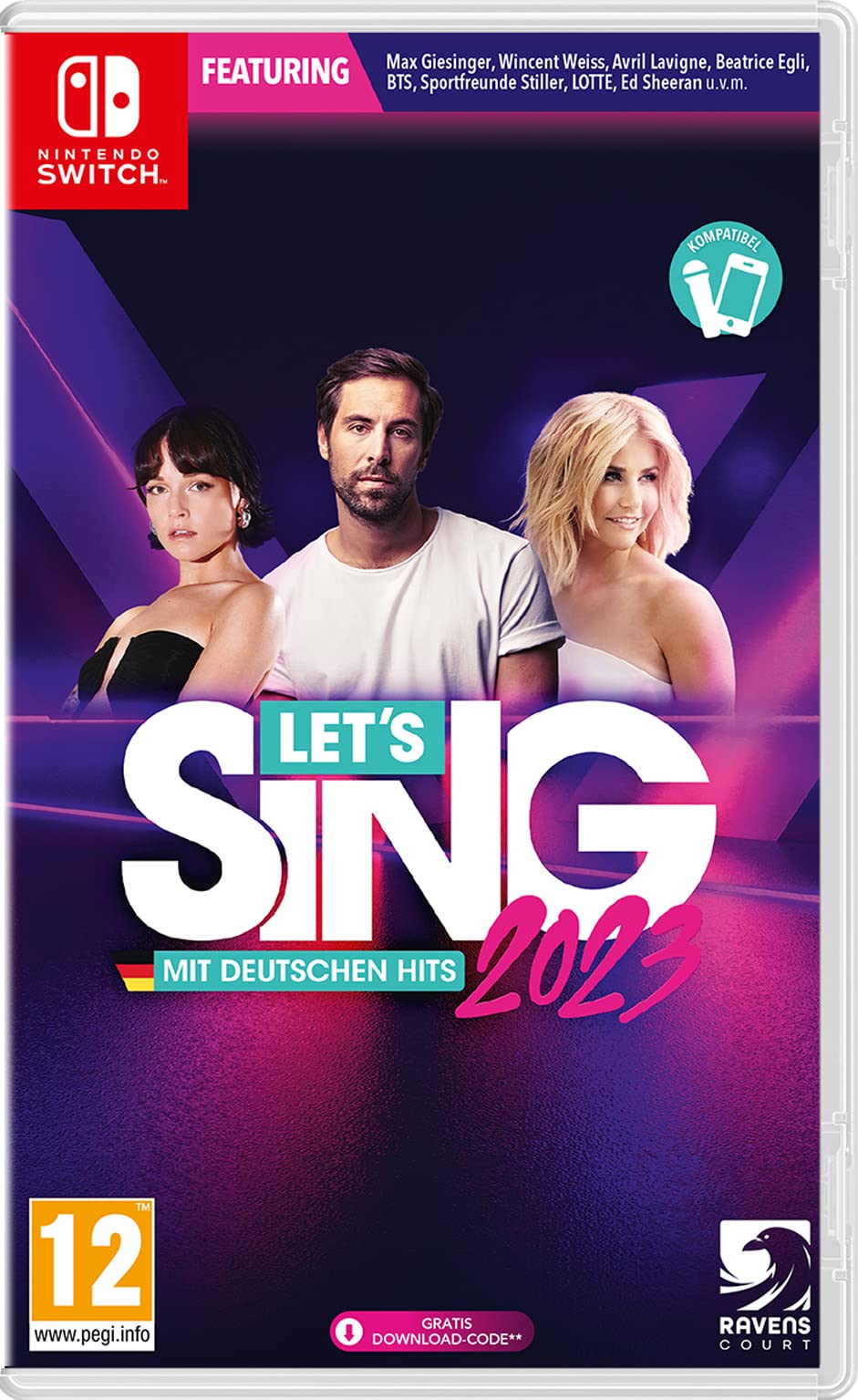 Product Image: Let's Sing 2023 German Version (Nintendo Switch)