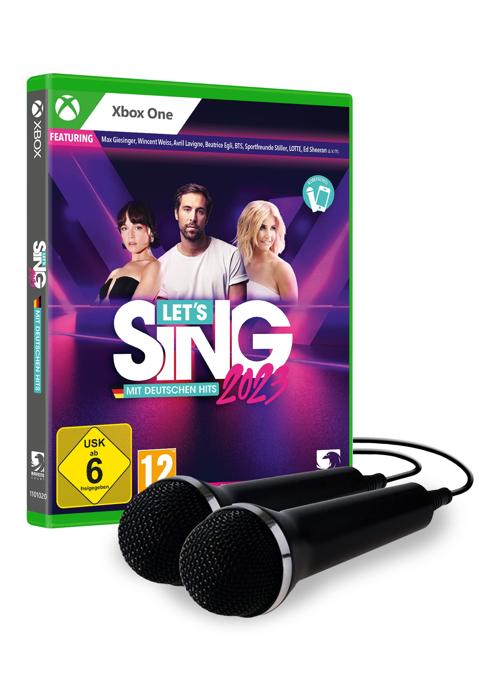 Product Image: Let's Sing 2023 German Version [+ 2 Mics] (XBox ONE)