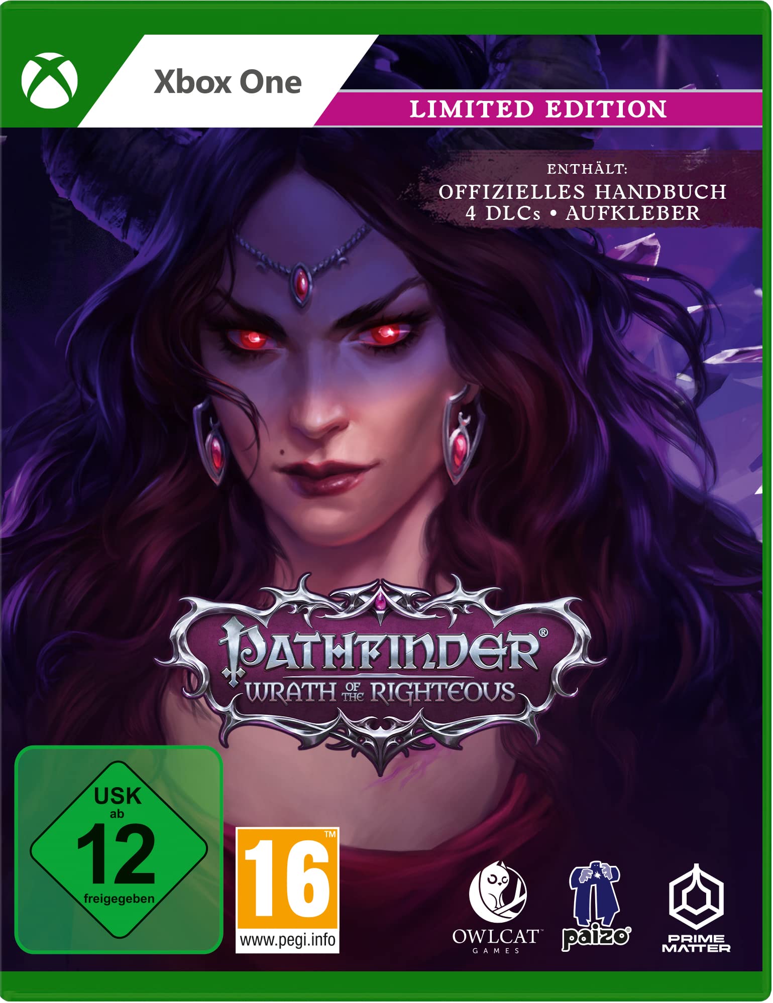 Pathfinder: Wrath of the Righteous Limited Edition (Xbox One) PlayStation 5