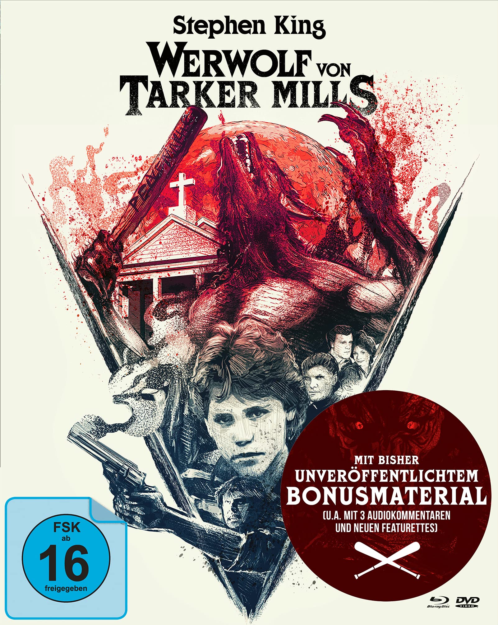Stephen Kings: Der Werwolf von Tarker Mills (Mediabook, BR+DVD) Films
