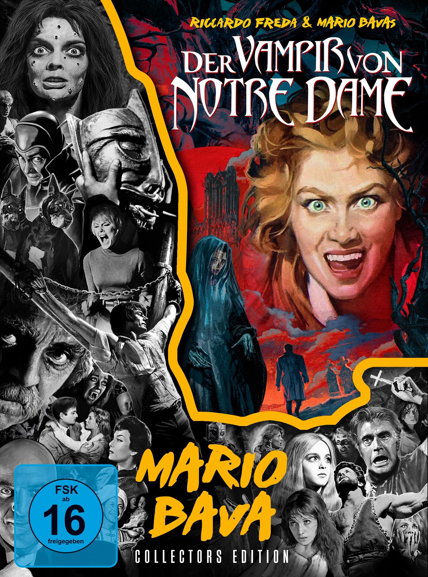 Der Vampir von Notre Dame - Mario Bava-Collection #8 (2 Blu-rays+DVD) Films