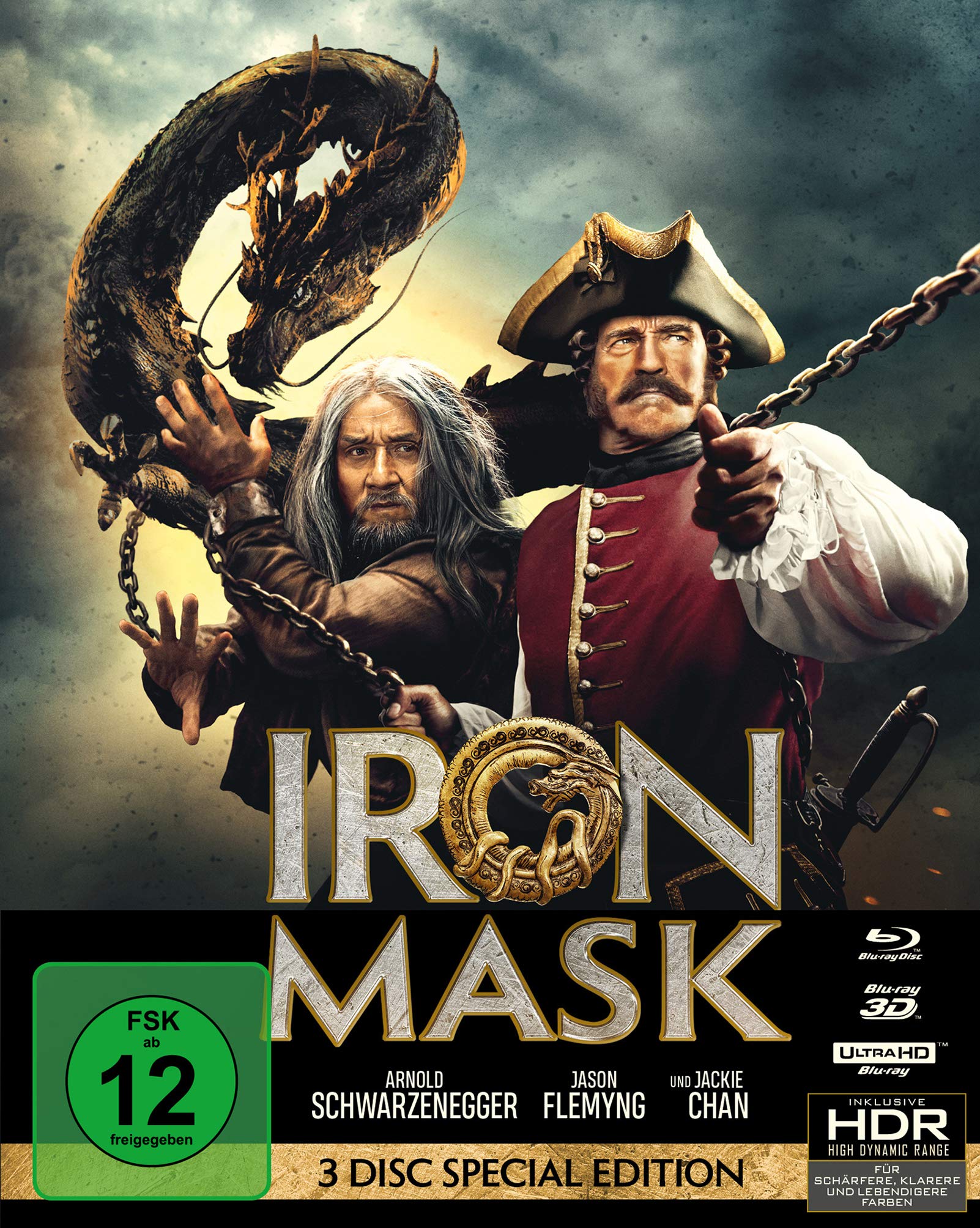 Iron Mask - Mediabook (4K Ultra-HD) (+ Blu-ray 3D) (+ Blu-ray 2D) Films