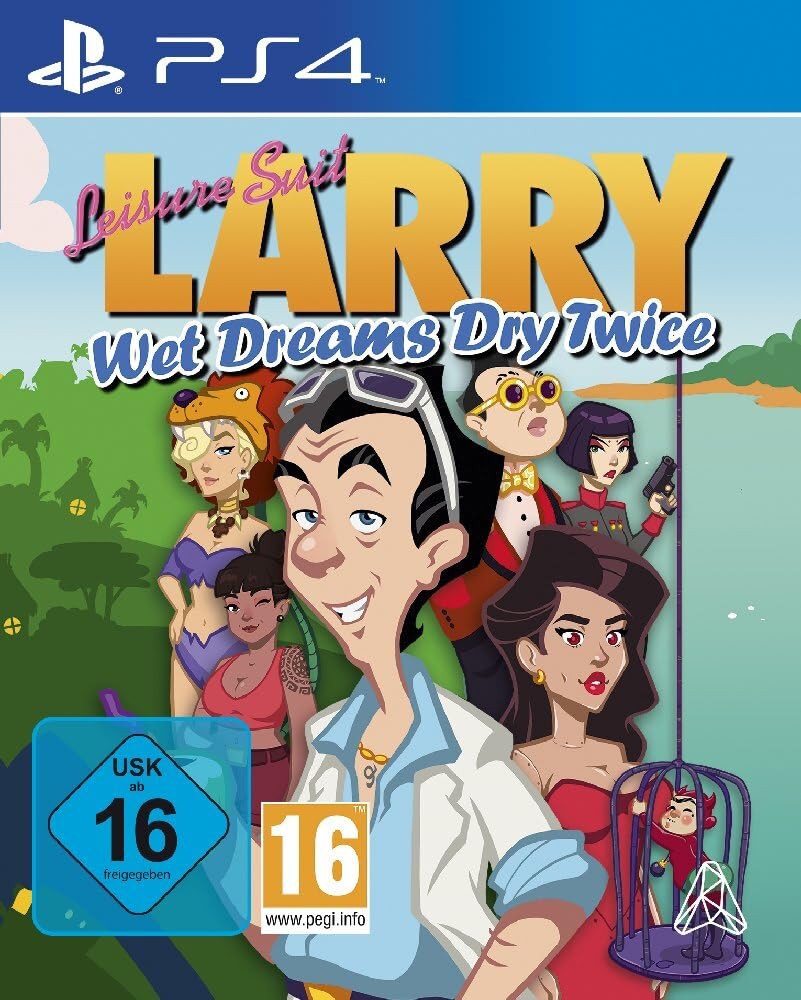 Leisure Suit Larry - Wet Dreams Dry Twice (PlayStation PS4) PlayStation 4