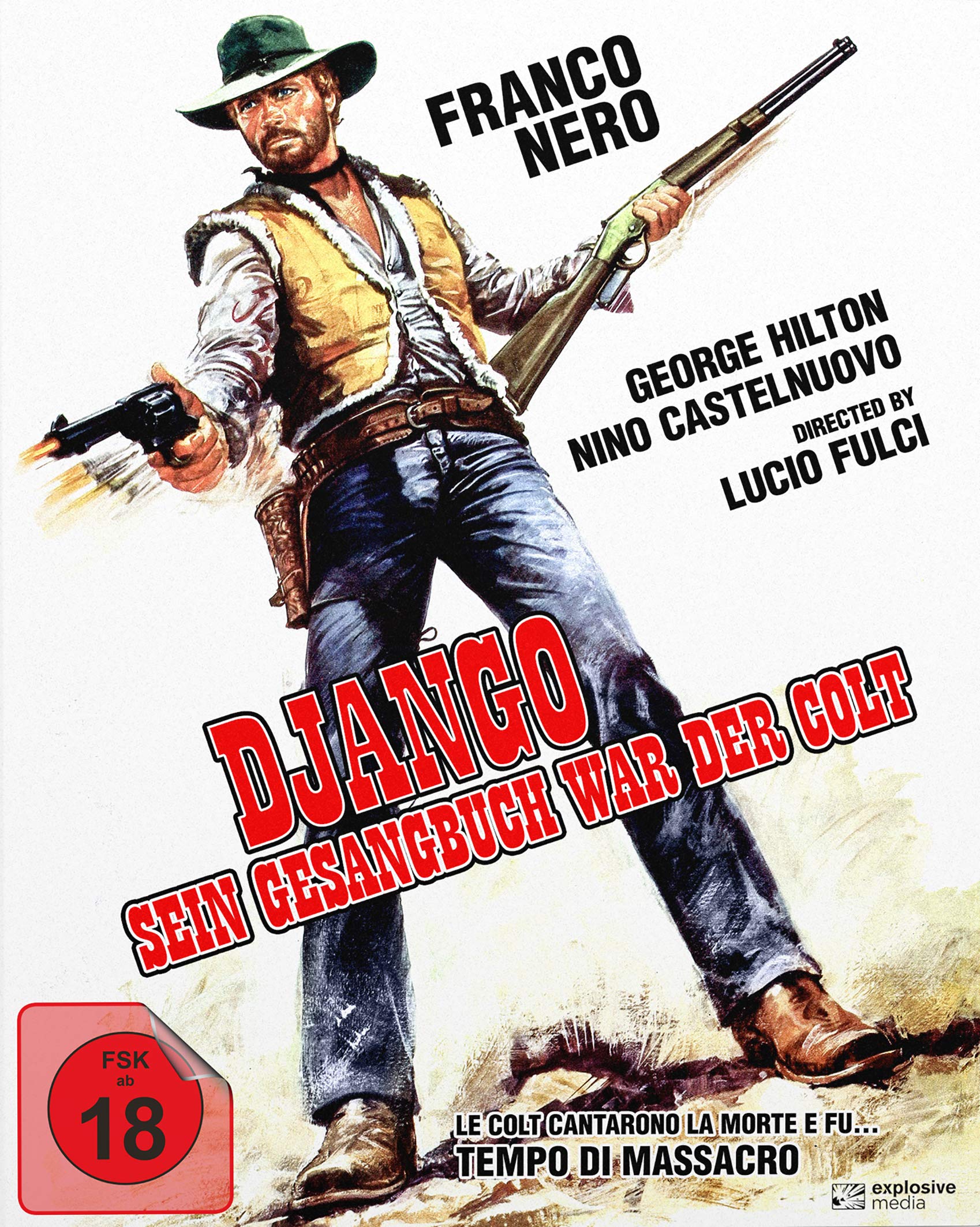 Django - Sein Gesangbuch war der Colt - Mediabook - Cover A - Limited Edition (+DVD) Films