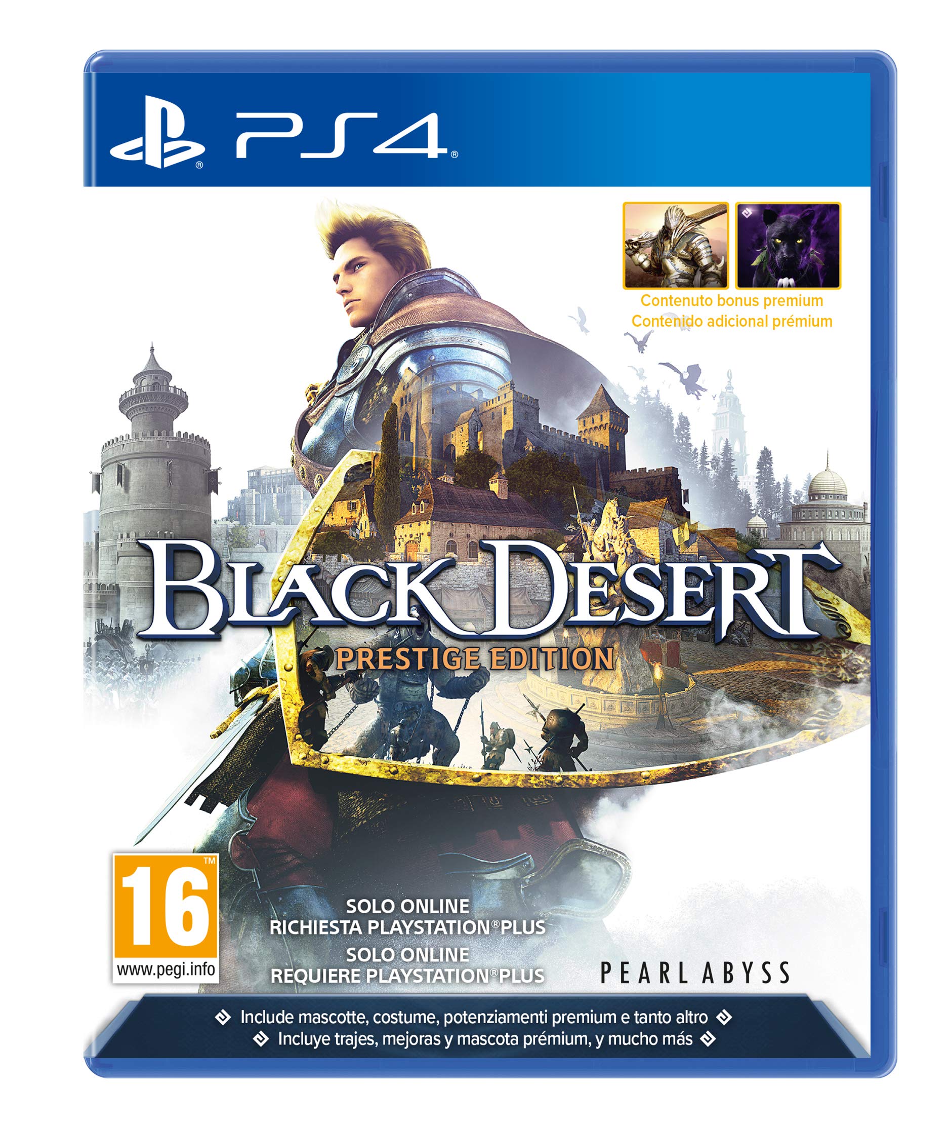 Videogioco Pearl Abyss Black Desert Prestige Edition PlayStation 4