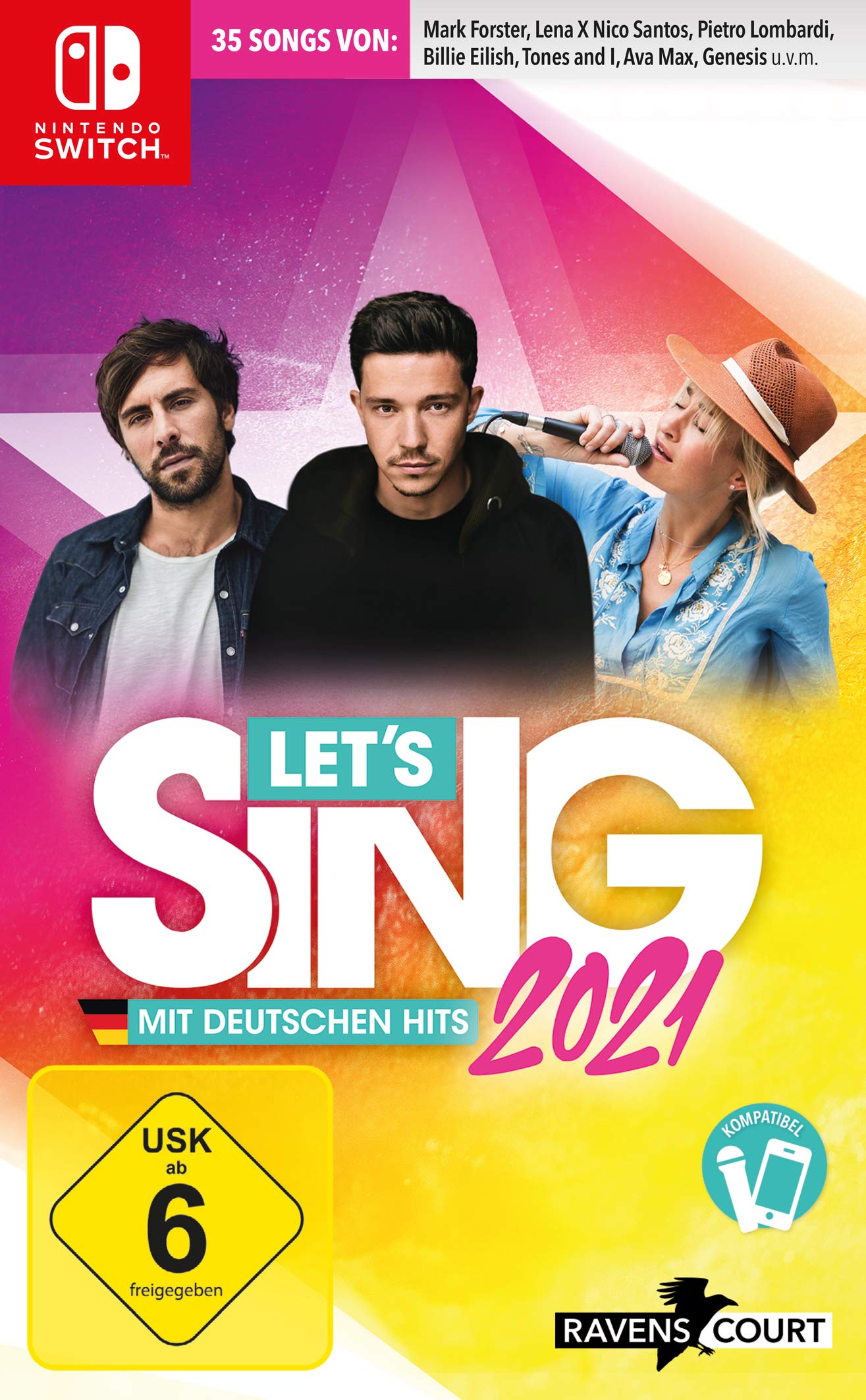 Product Image: Let's Sing 2021 mit deutschen Hits (Nintendo Switch)