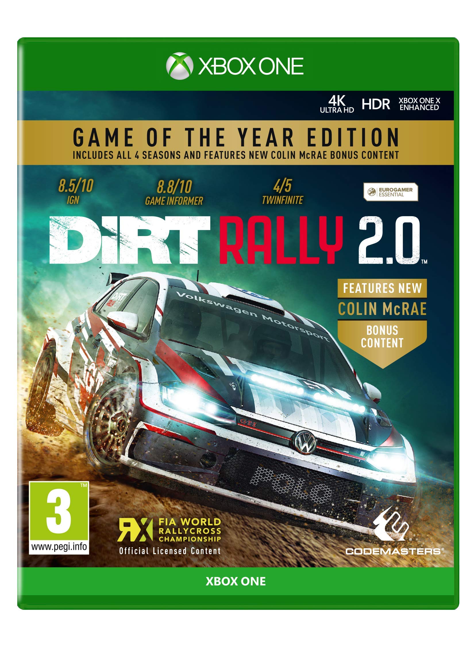 Dirt Rally 2.0 - Game of the Year /Xbox One Xbox One