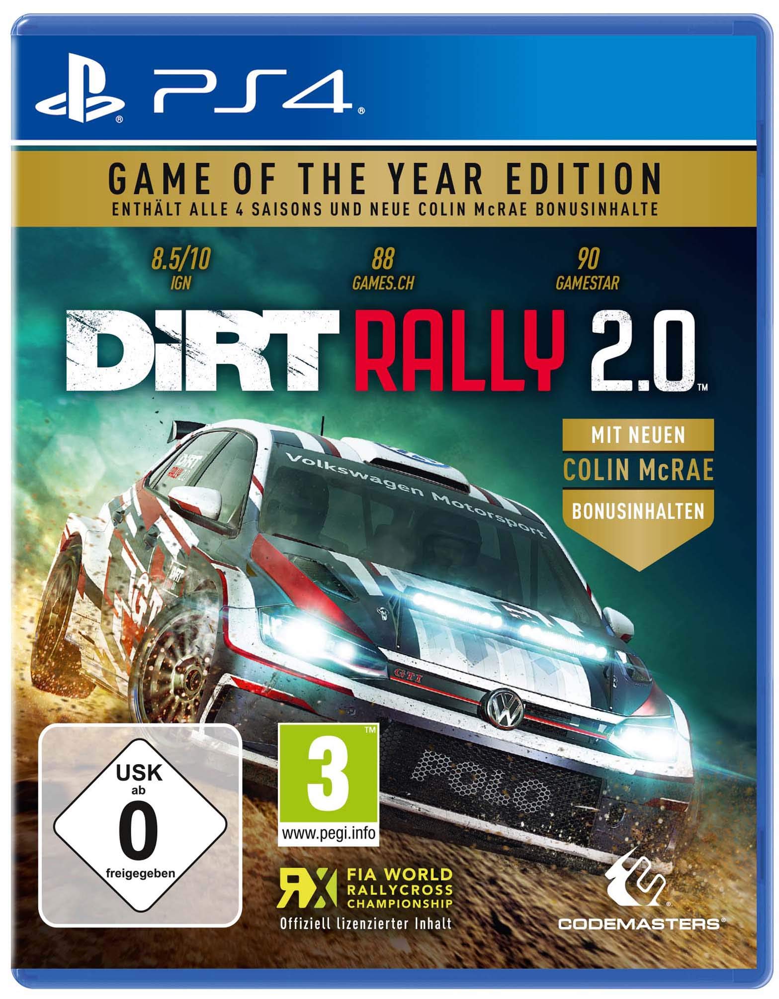 Product Image: DiRT Rally 2.0 GOTY (PlayStation PS4)
