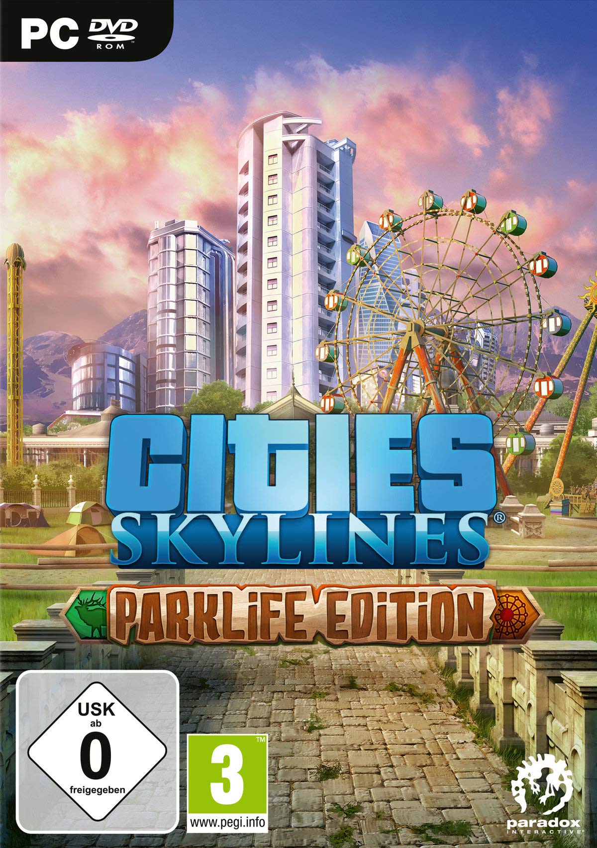 Cities: Skylines - Parklife Edition. Für Windows 7/8/10 PC