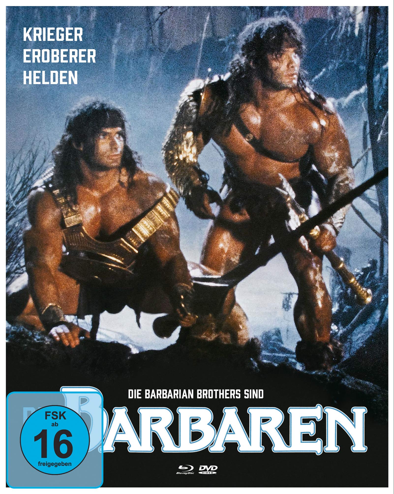 Die Barbaren (Mediabook B, 1 Blu-ray + 1 DVD + 1 Bonus-DVD) Films