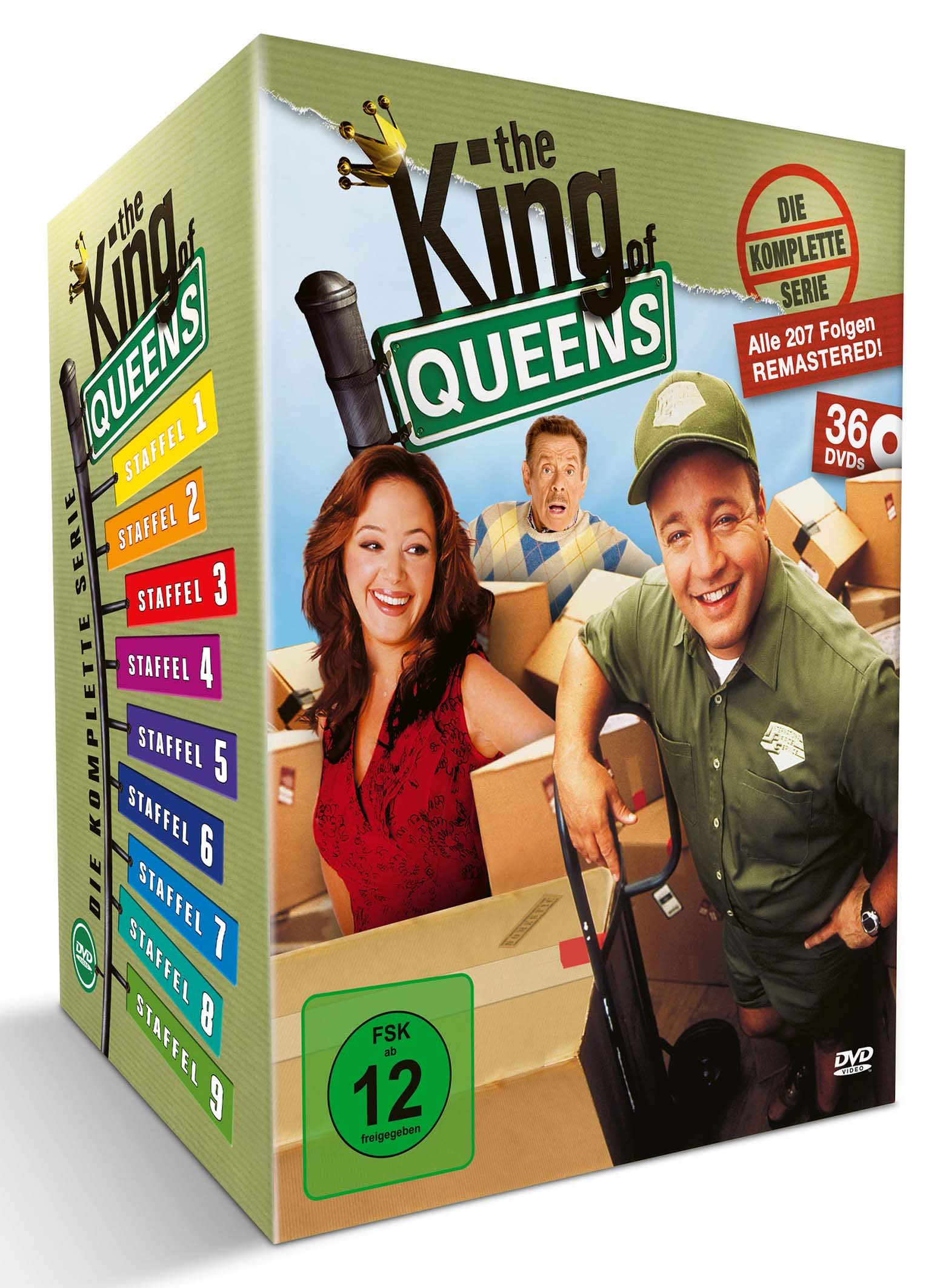 The King of Queens - Die komplette Serie - Queens Box (36 DVDs) (exklusiv bei Amazon.de) Films