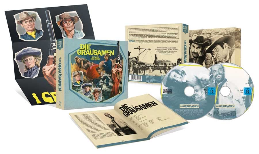 Die Grausamen - Uncut Digipack in Hardcover-Box - Restauriert in 4K (Western All’Arrabbiata 1) DVD - Blu-ray Films