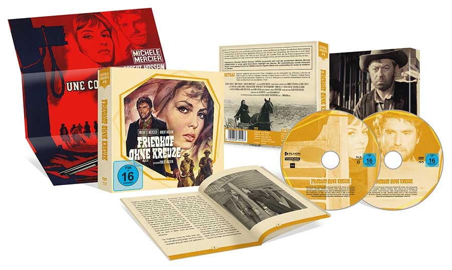 Friedhof ohne Kreuze - Uncut Digipack in Hardcover-Box - Restauriert erstmalig auf Blu-ray Zwei deutsche Tonfassungen, Kinoversion + Originalversion (Western All’Arrabbiata 4) DVD - Blu-ray Movies