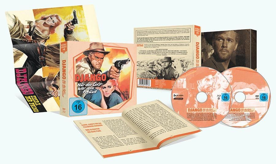 Django - Nur der Colt war sein Freund - Uncut Digipack in Hardcover-Box - Restauriert 4K-Transfer vom Negativ (Western All’Arrabbiata 6) DVD - Blu-ray Films