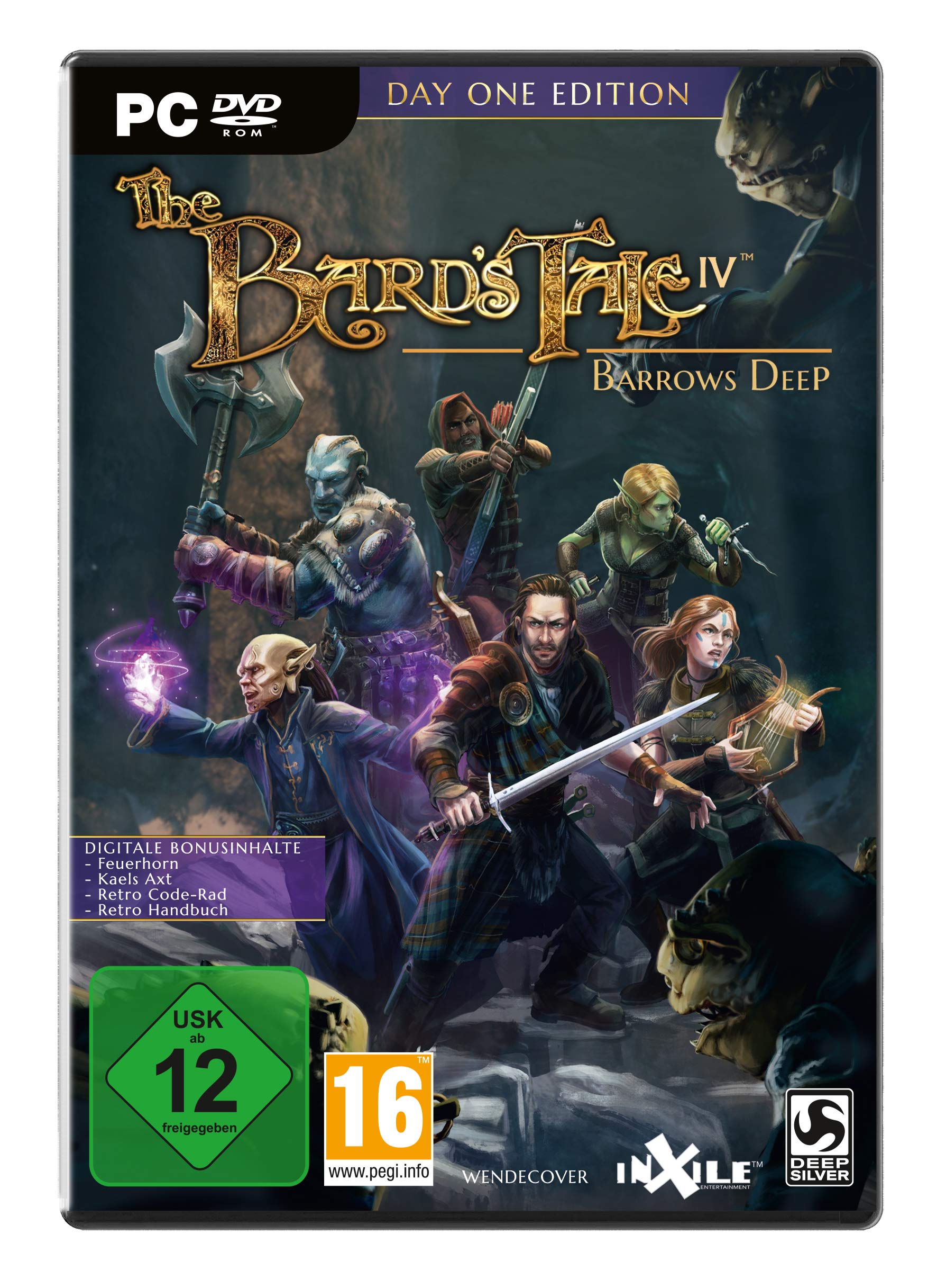 The Bard's Tale IV: Barrows Deep Day One Edition. Für Windows 7/8/10 (64-Bit) PC