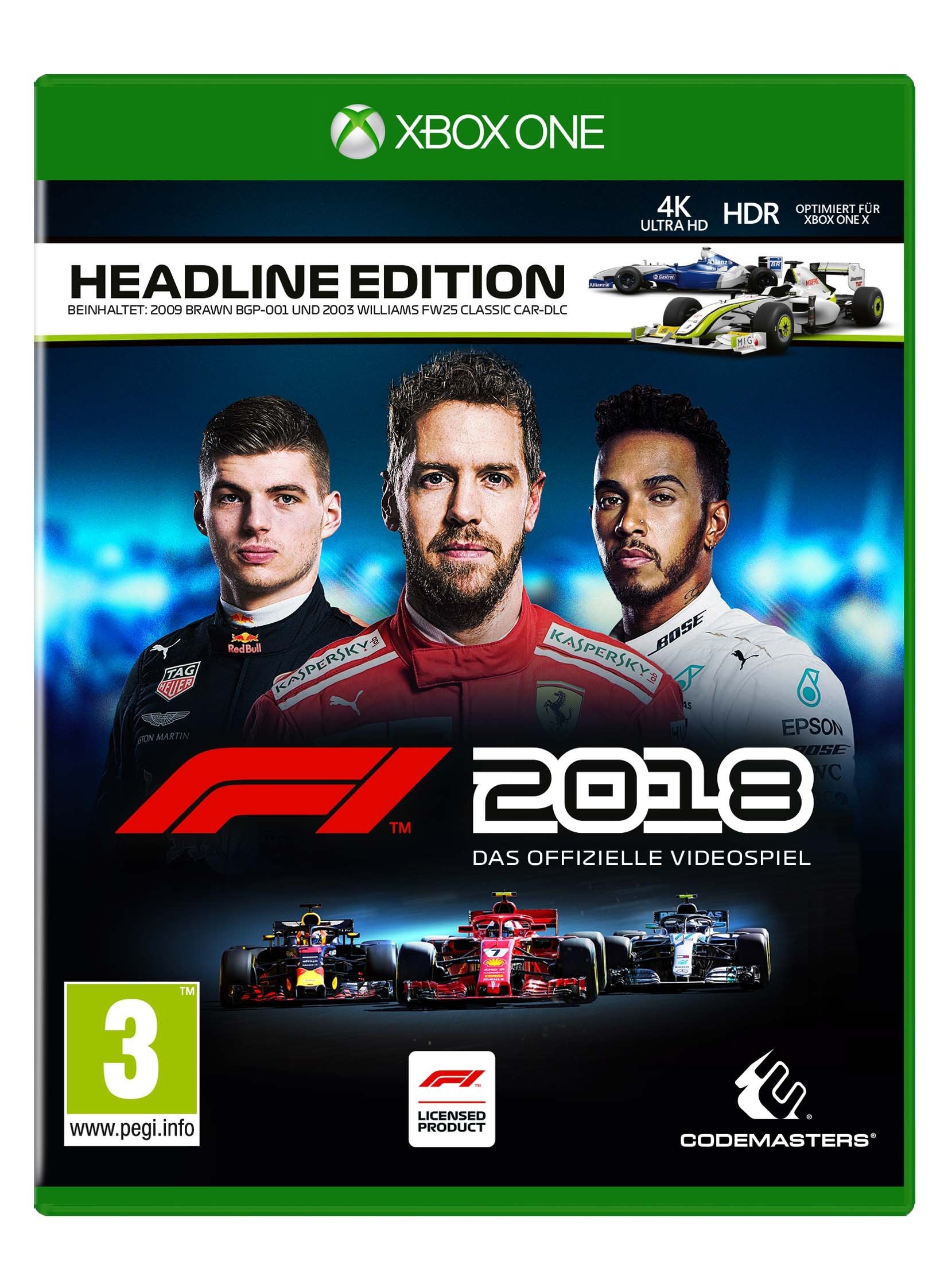 F1 2018 Headline Edition Xbox One